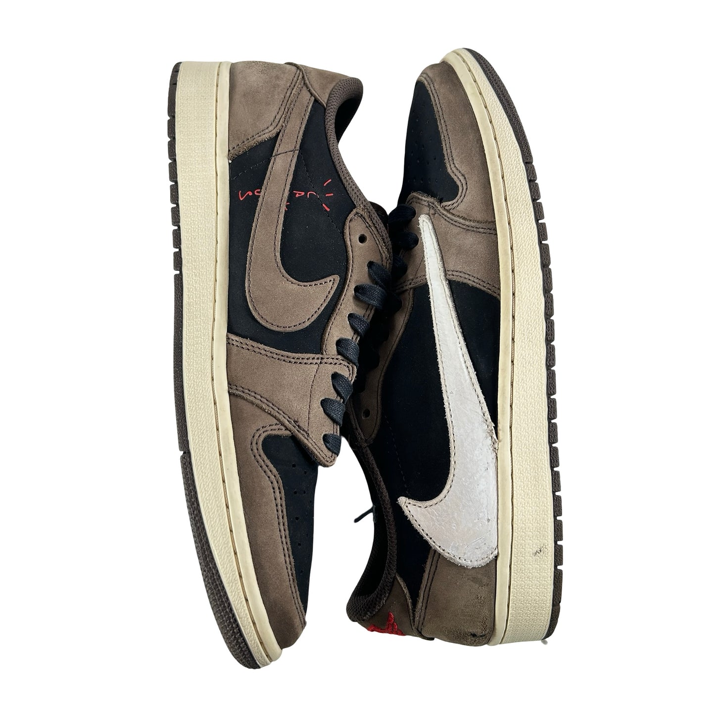 CQ4277 001 Jordan 1 Low Travis Scott Mocha [USED] - 11 M (Used3)