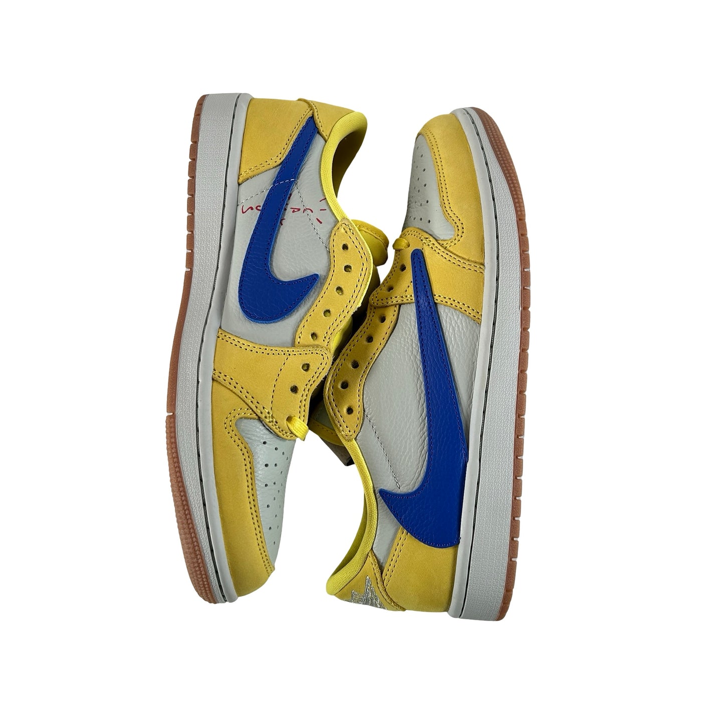 DZ4137 700 Jordan 1 Retro Low OG SP Travis Scott Canary (Women's) [USED] - 9 W (Used) (Replace Box)