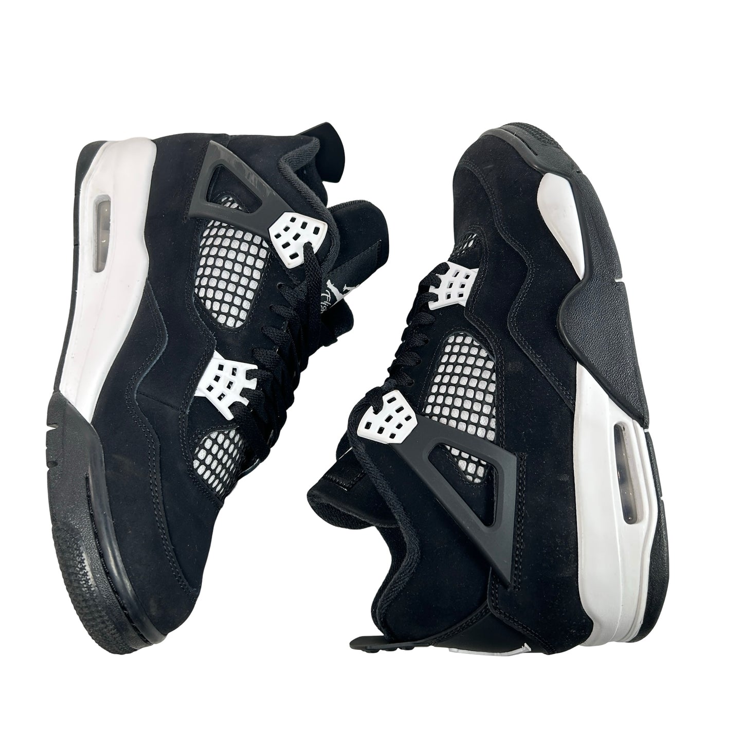FQ8138 001 Jordan 4 Retro White Thunder [USED] - 9 M (Used2)