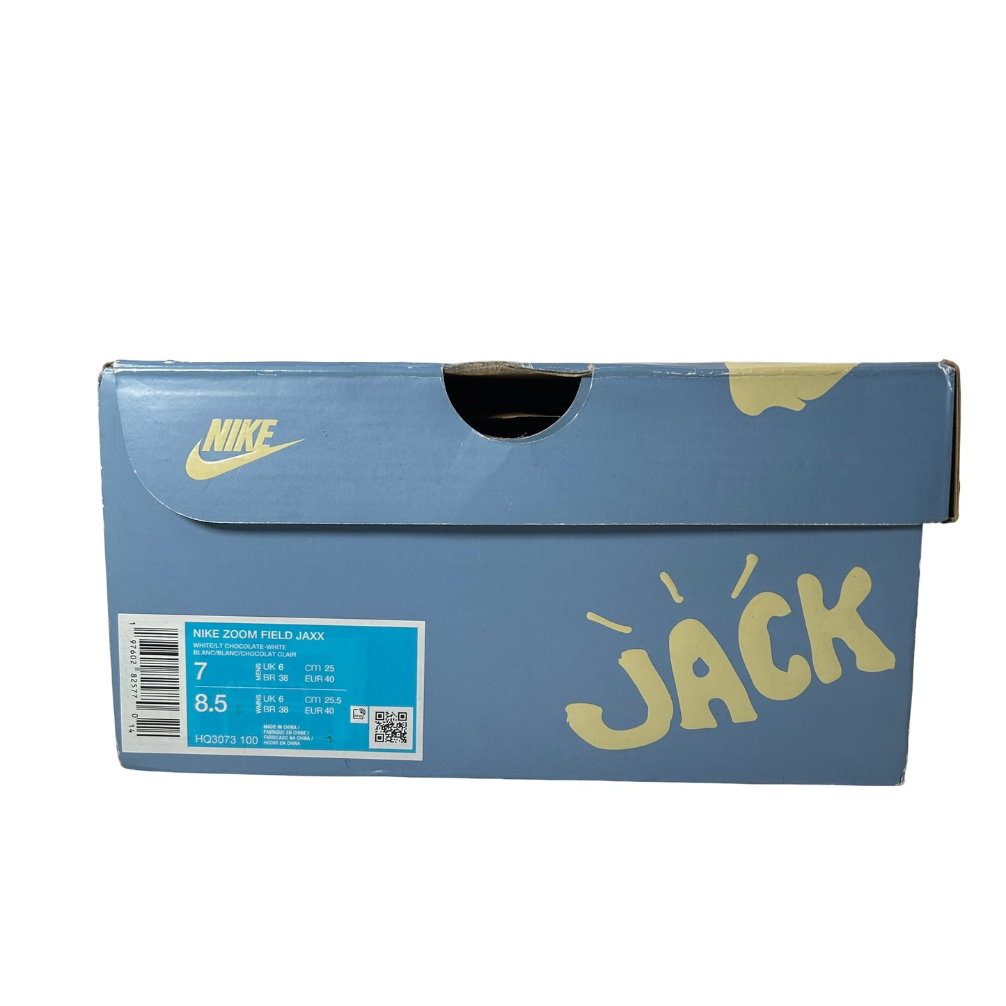 HQ3073 100 Nike Zoom Field Jaxx Travis Scott Light Chocolate [USED] - 7 M (Used)