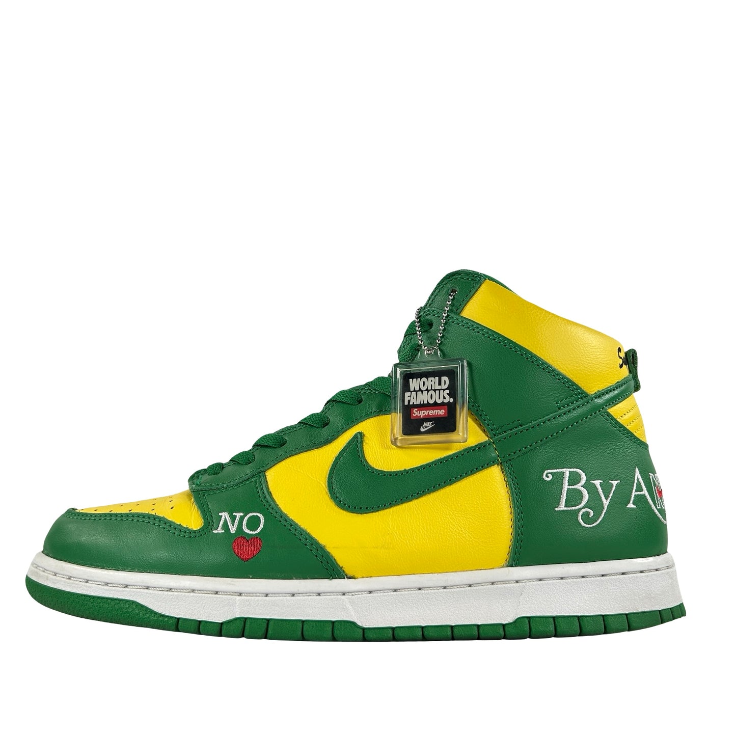 DN3741 700 Nike SB Dunk High Supreme By Any Means Brazil [USED] - 11 M (Used)