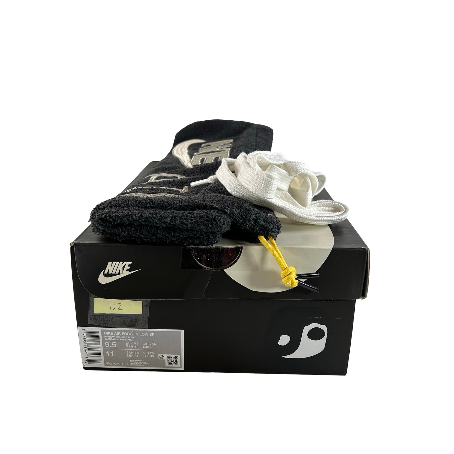 FQ7069 100 Nike Air Force 1 Low Cactus Plant Flea Market White (2024) [USED] - 9.5 M (Used2)