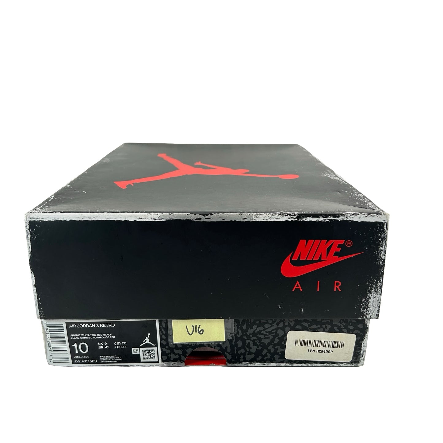 DN3707 100 Jordan 3 Retro White Cement Reimagined [USED] - 10 M (Used16)