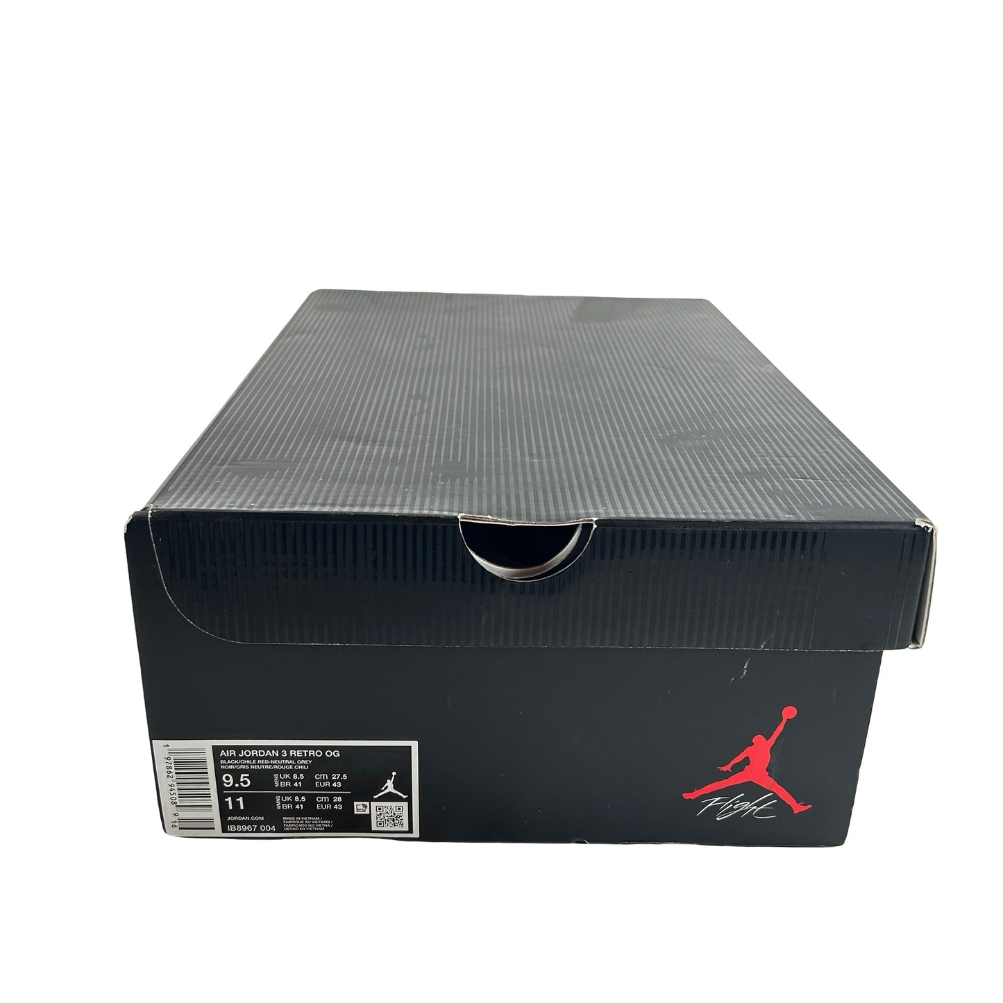 IB8967 004 Jordan 3 Retro OG Rare Air [USED] - 9.5 M (Used)