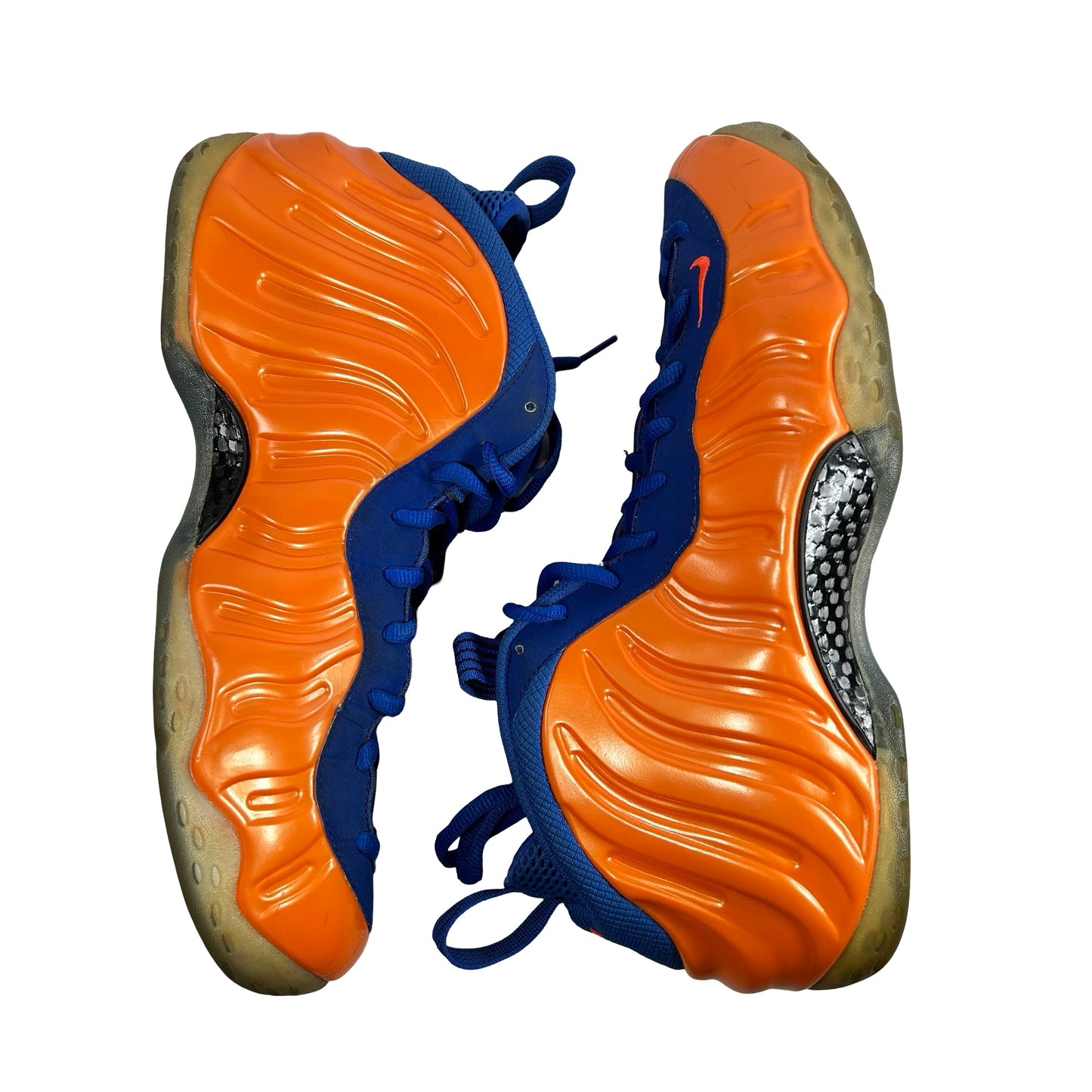 314996 801 Nike Air Foamposite One Knicks [USED] - 13 M (Used) (No Box)
