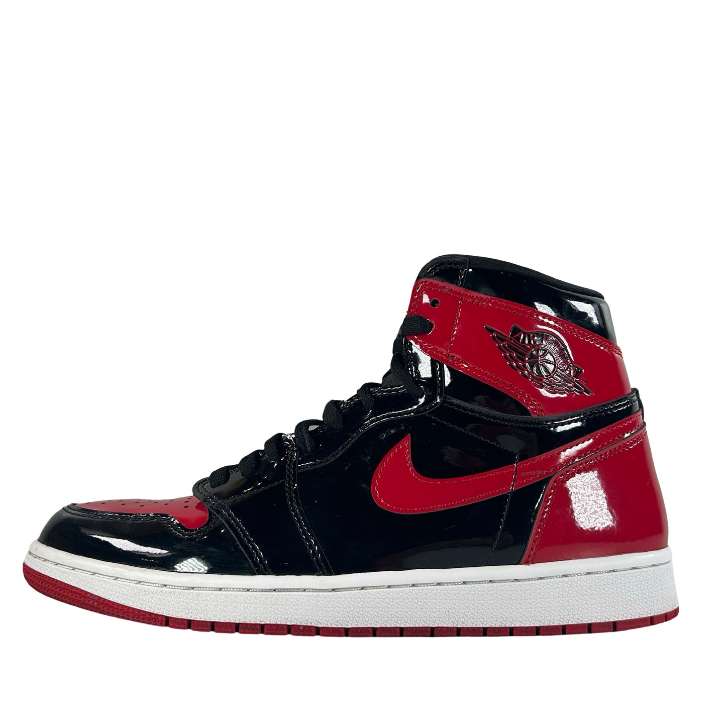 555088 063 Jordan 1 Retro High OG Patent Bred [USED] - 9.5 M (Used3)