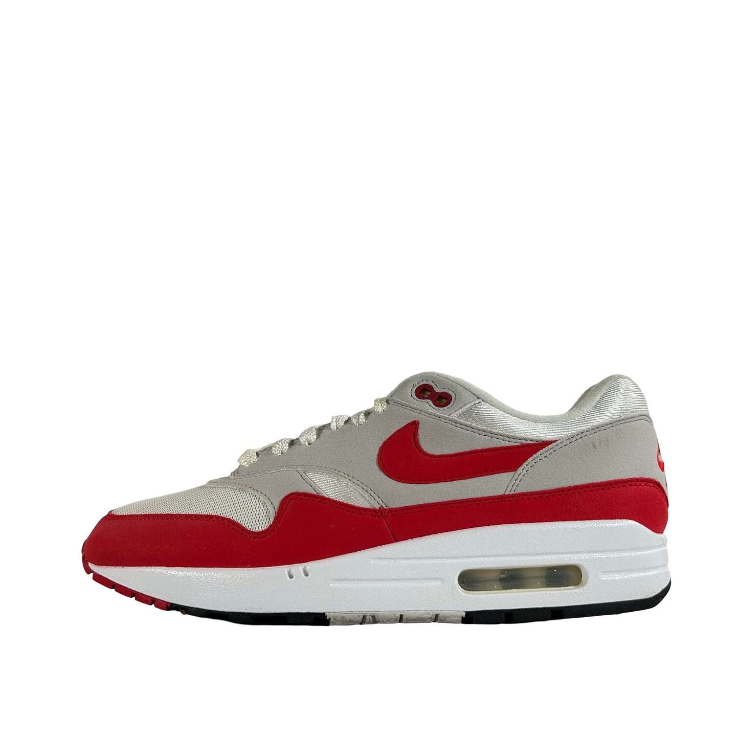 908375 103 Nike Air Max 1 Anniversary Red (2017/2018 Restock Pair) [USED] - 8.5 M (Used)