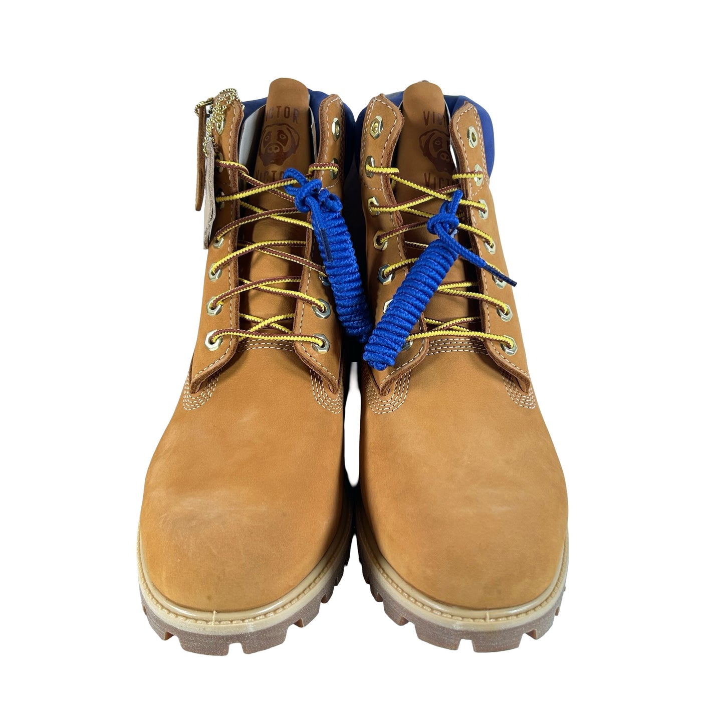 TB 0A2P6W A6N Timberland 6" Premium Waterproof Boot Victor Victor Wheat Navy (2025)