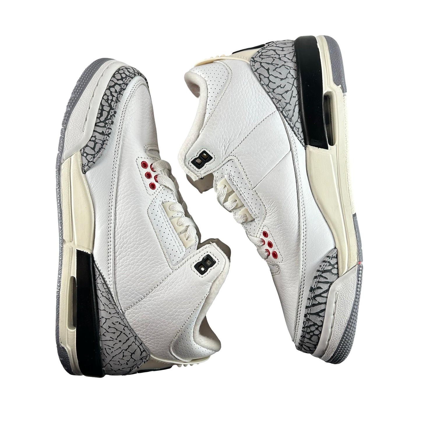 DM0967 100 Jordan 3 Retro White Cement Reimagined (GS) [USED]  - 6.5 Y (Used6)