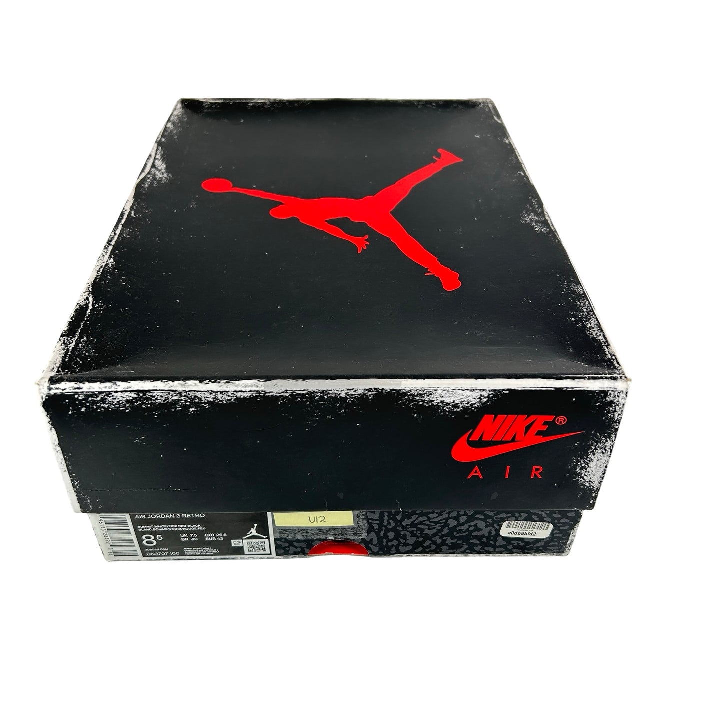 DN3707 100 Jordan 3 Retro White Cement Reimagined [USED] - 8.5 M (Used12)