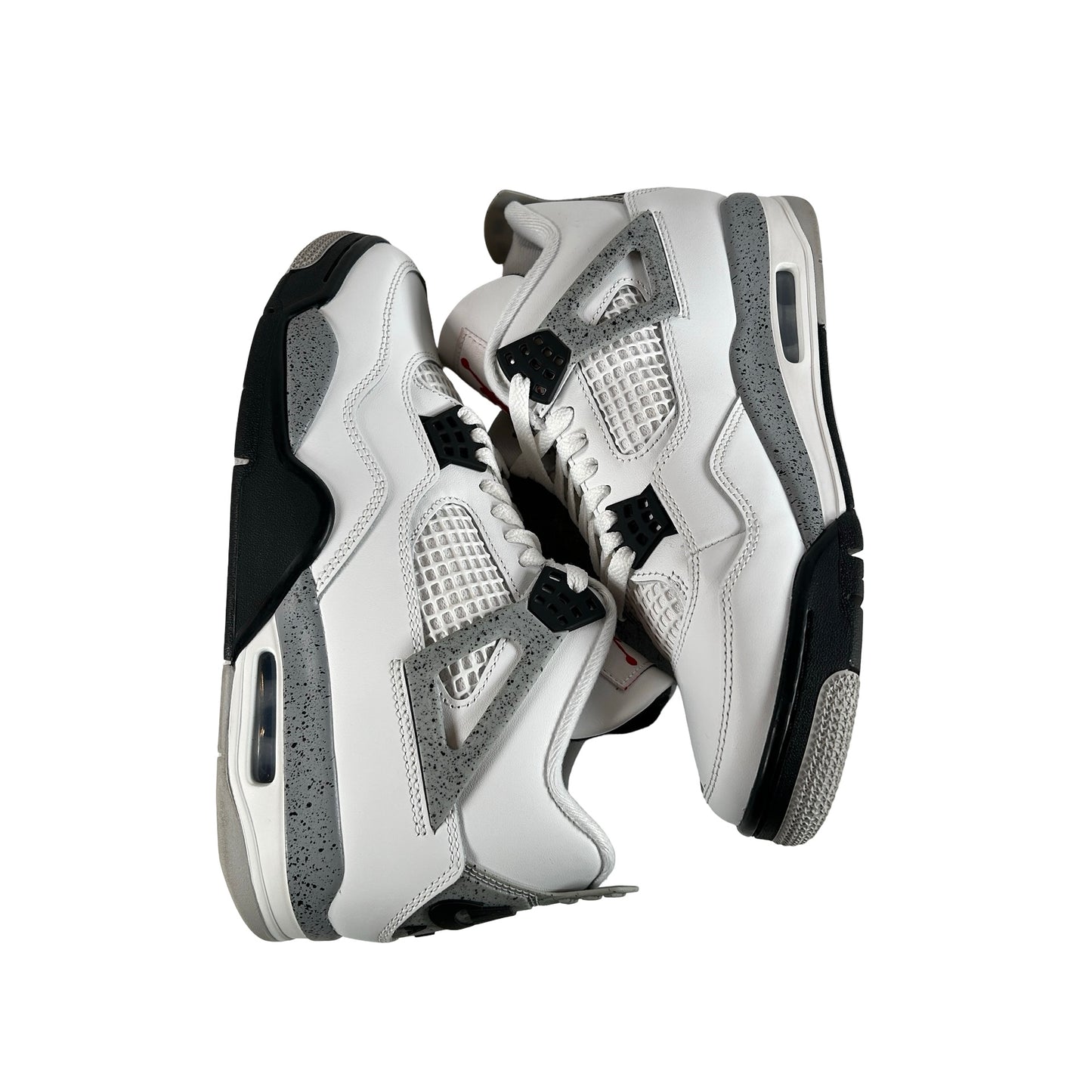FV5029 100 Jordan 4 Retro White Cement (2025) [USED] - 8.5 M (Used9)