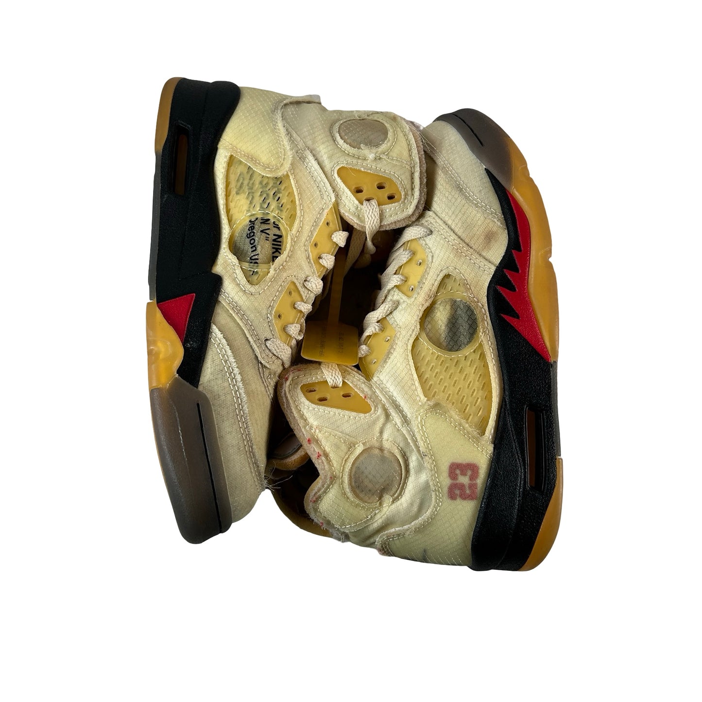 DH8565 100 Jordan 5 Off-White Sail [USED] - 6.5 M (Used) (No Box)