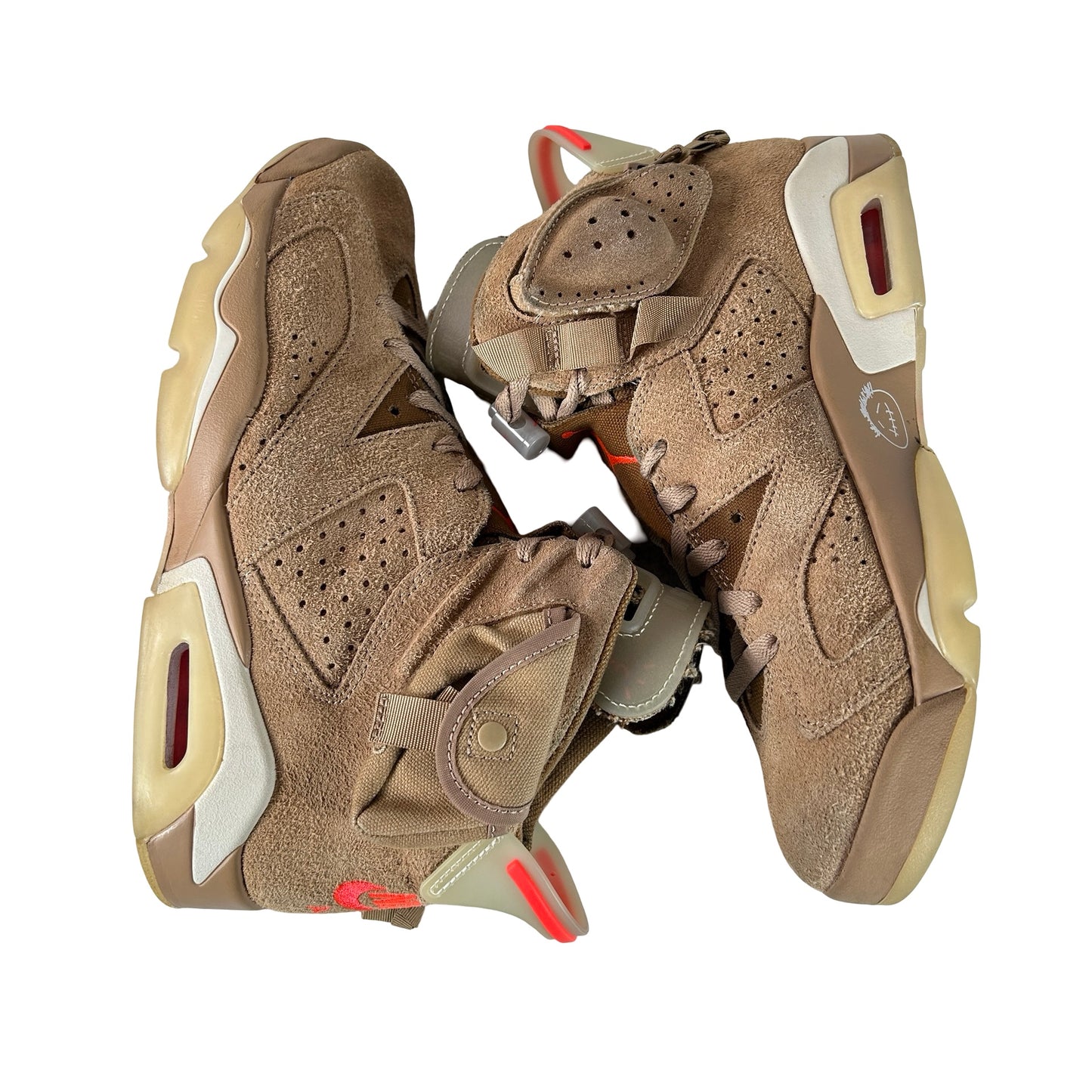 DH0690 200 Jordan 6 Retro Travis Scott British Khaki [USED] - 9 M (Used11)