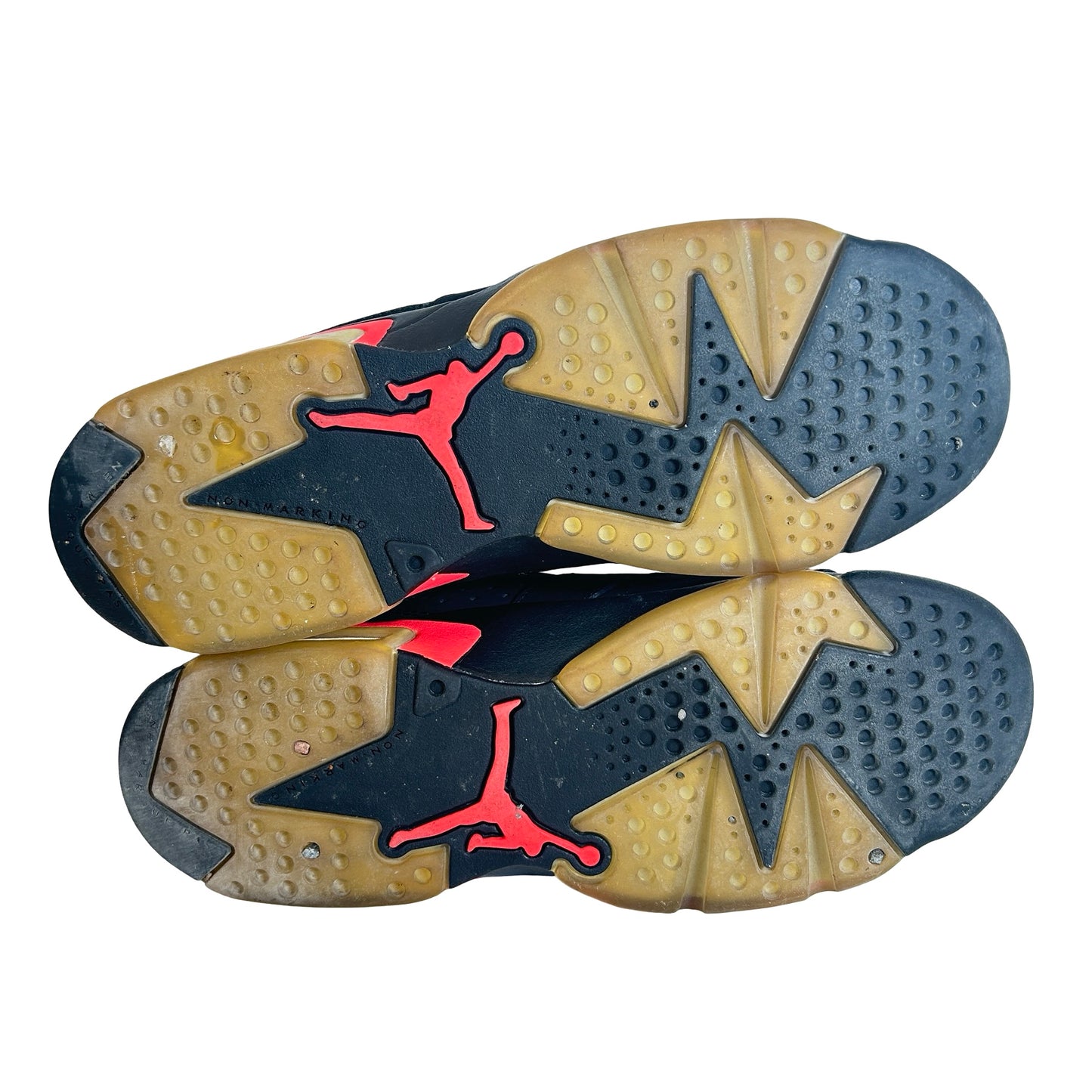 384665 023 Jordan 6 Retro Infrared Black (2014) (GS) [USED] - 6 Y (Used) (Replace Box)
