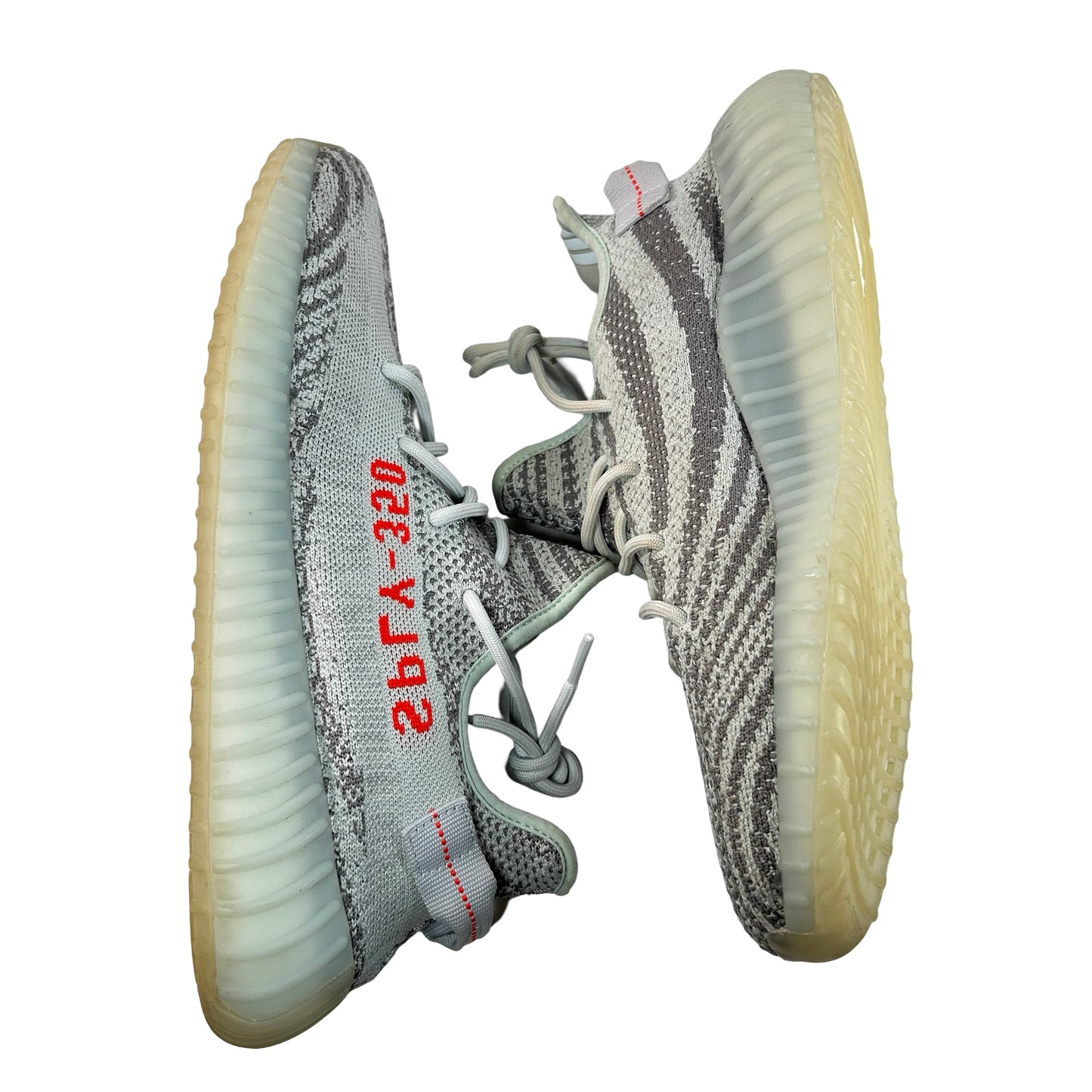 B37571 adidas Yeezy Boost 350 V2 Blue Tint (2017/2023) [USED] - 12 M (Used)