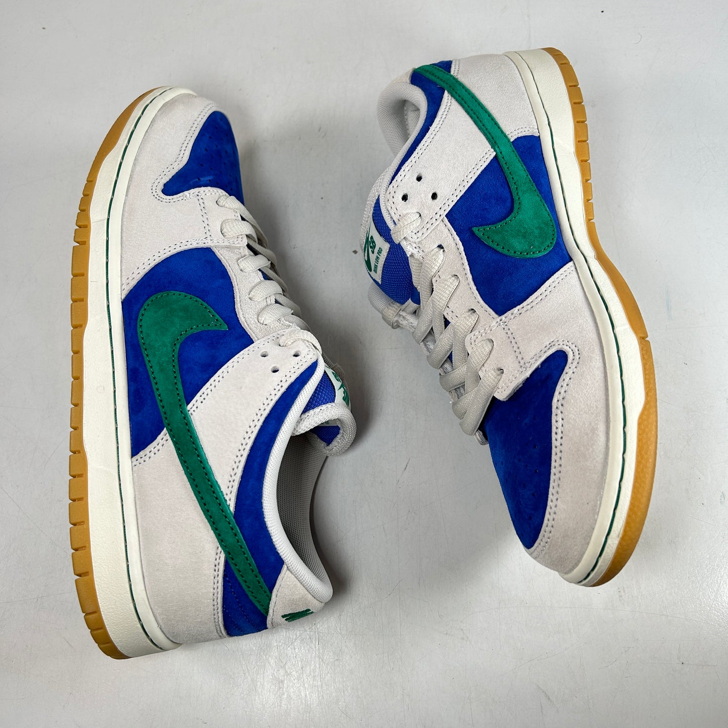 HF3704 001 Nike SB Dunk Low Hyper Royal Malachite [USED] - 10.5 M (Used)