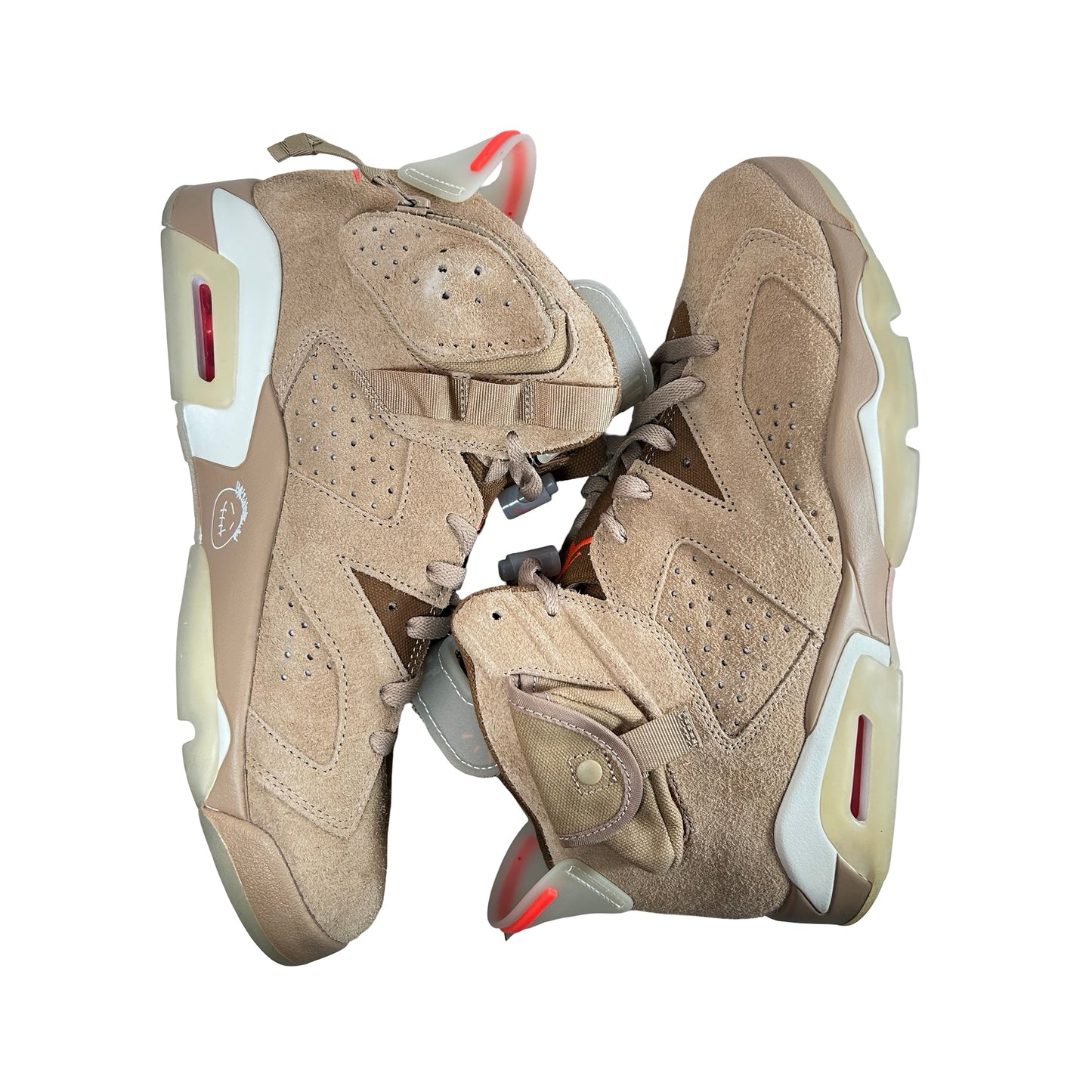 DH0690 200 Jordan 6 Retro Travis Scott Caqui británico