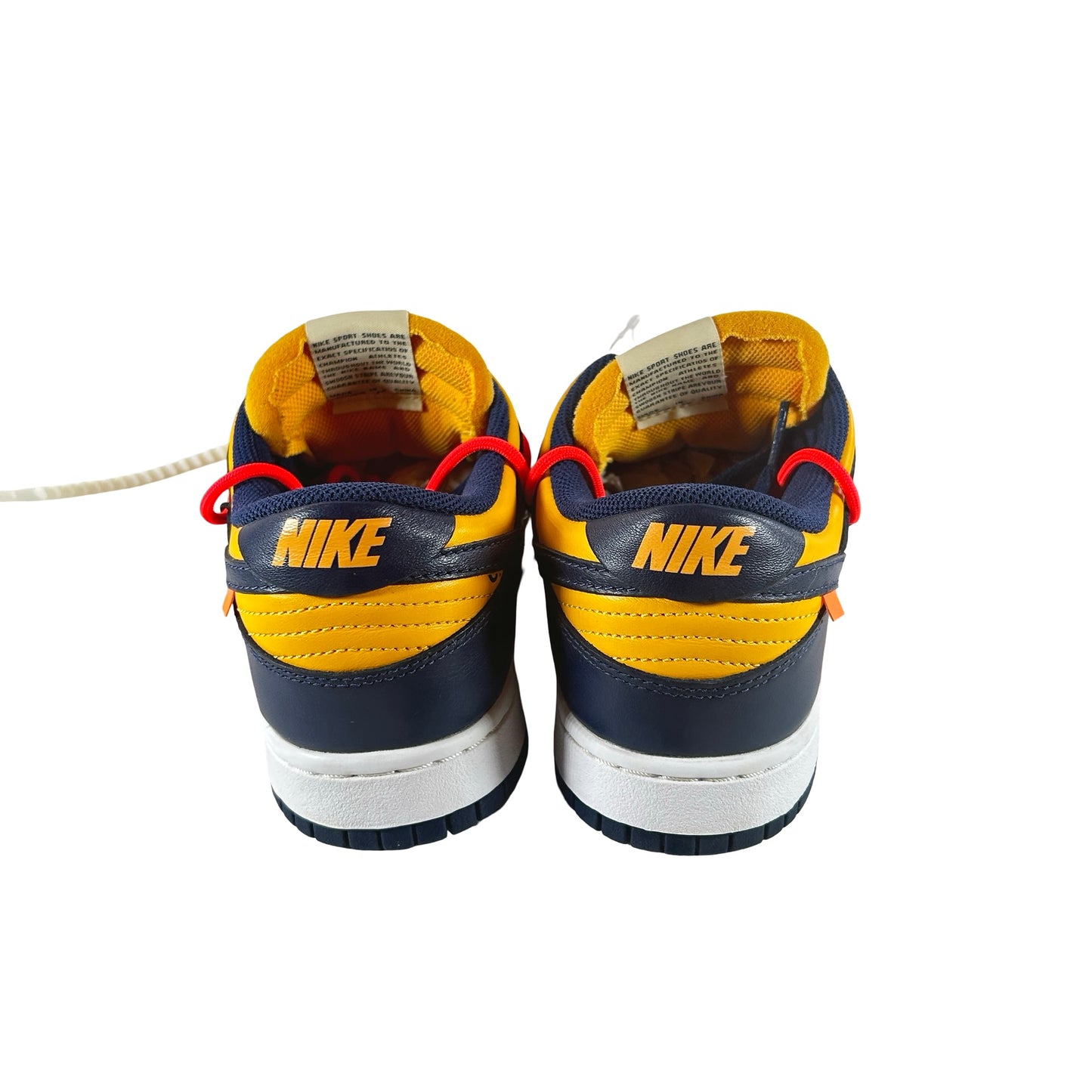 CT0856 700 Dunk Low Off-White University Gold [USED] - 7.5 M (Used2)
