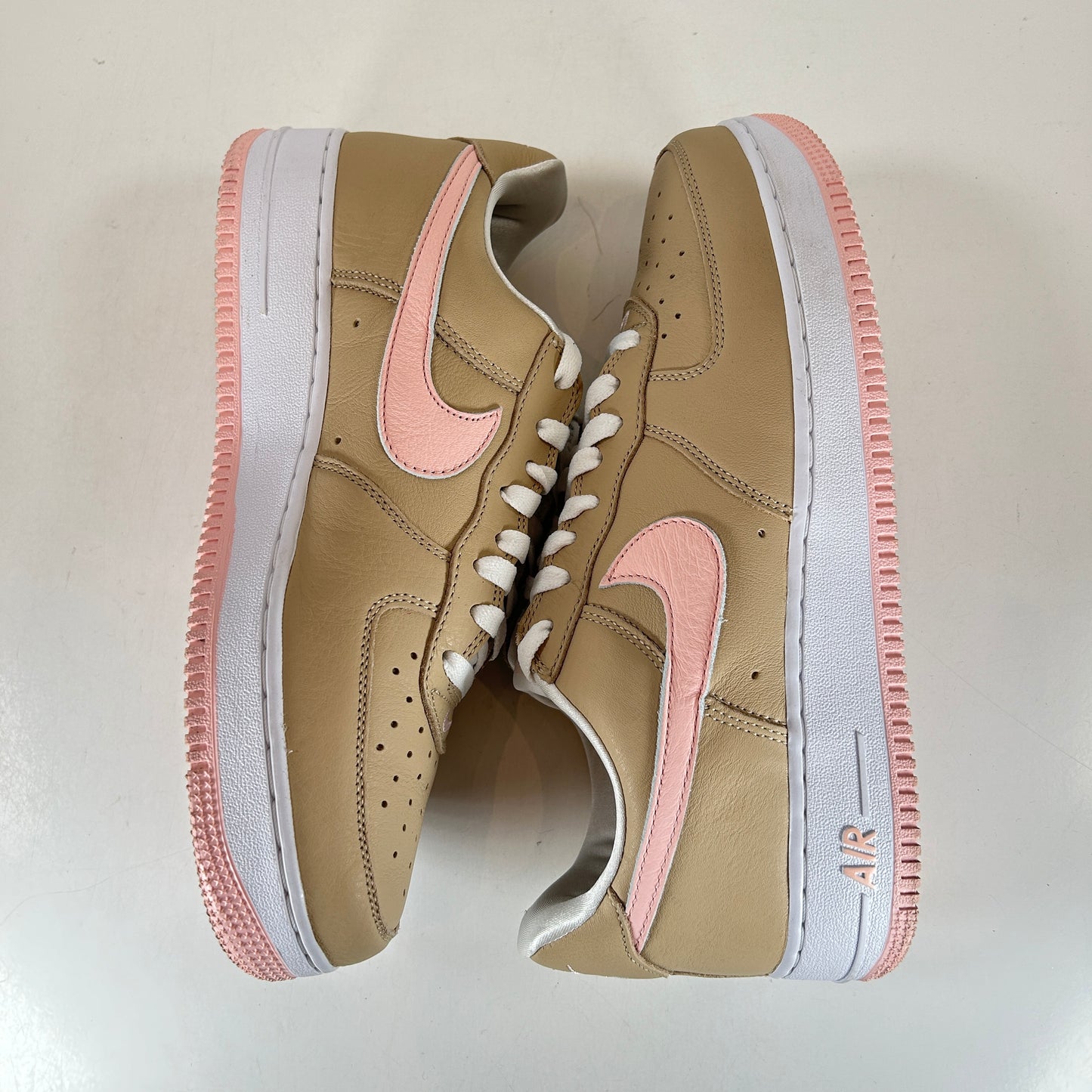 845053 201 Nike Air Force 1 Low Linen (2024) [USED] - 10.5 M (Used)