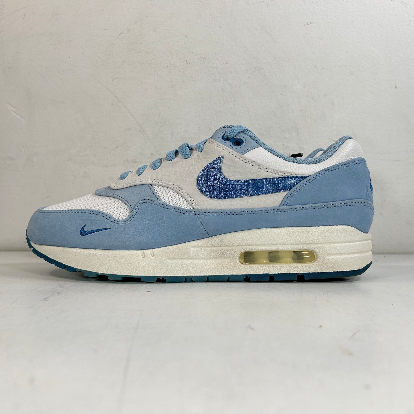 DR0448 100 Nike Air Max 1 Premium Blueprint [USED] - 10.5 M (Used) (No Box)