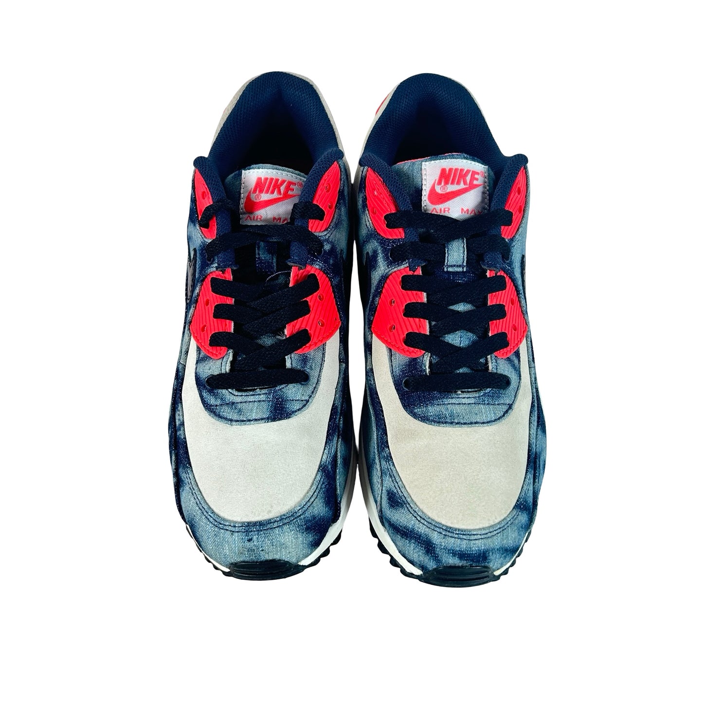 700875 400 Nike Air Max 90 Washed Denim [USED] - 9 M (Used)