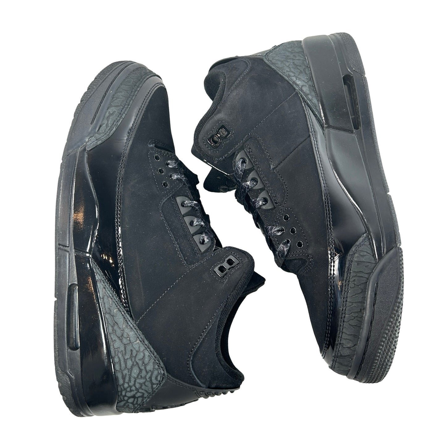 CT8532 001 Jordan 3 Retro Black Cat (2025) [USED] - 9.5 M (Used)