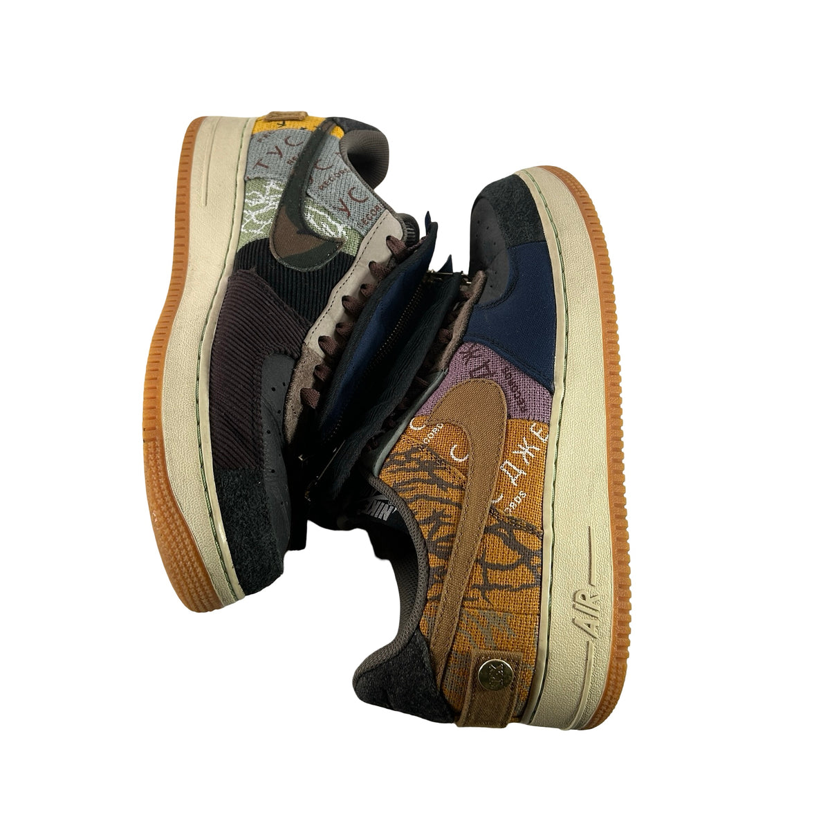 CN2405 900 Nike Air Force 1 Low Travis Scott Cactus Jack [USED] - 11 M (Used2)