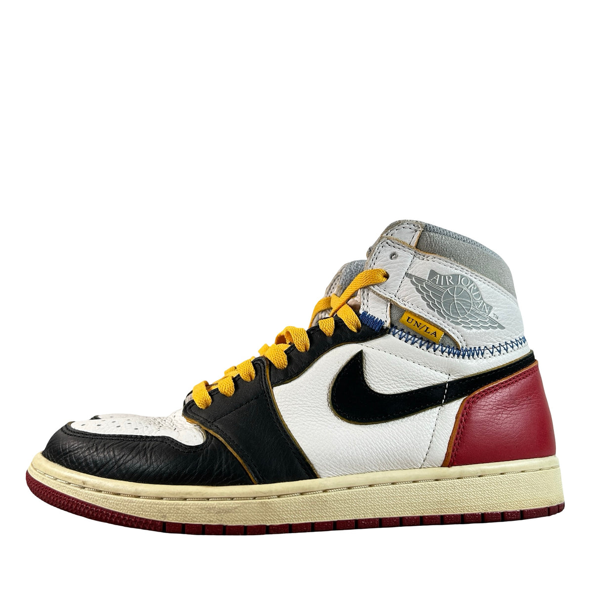 BV1300 106 Jordan 1 Union Black Toe [USED] - 8 M (Used) (Replace Box)