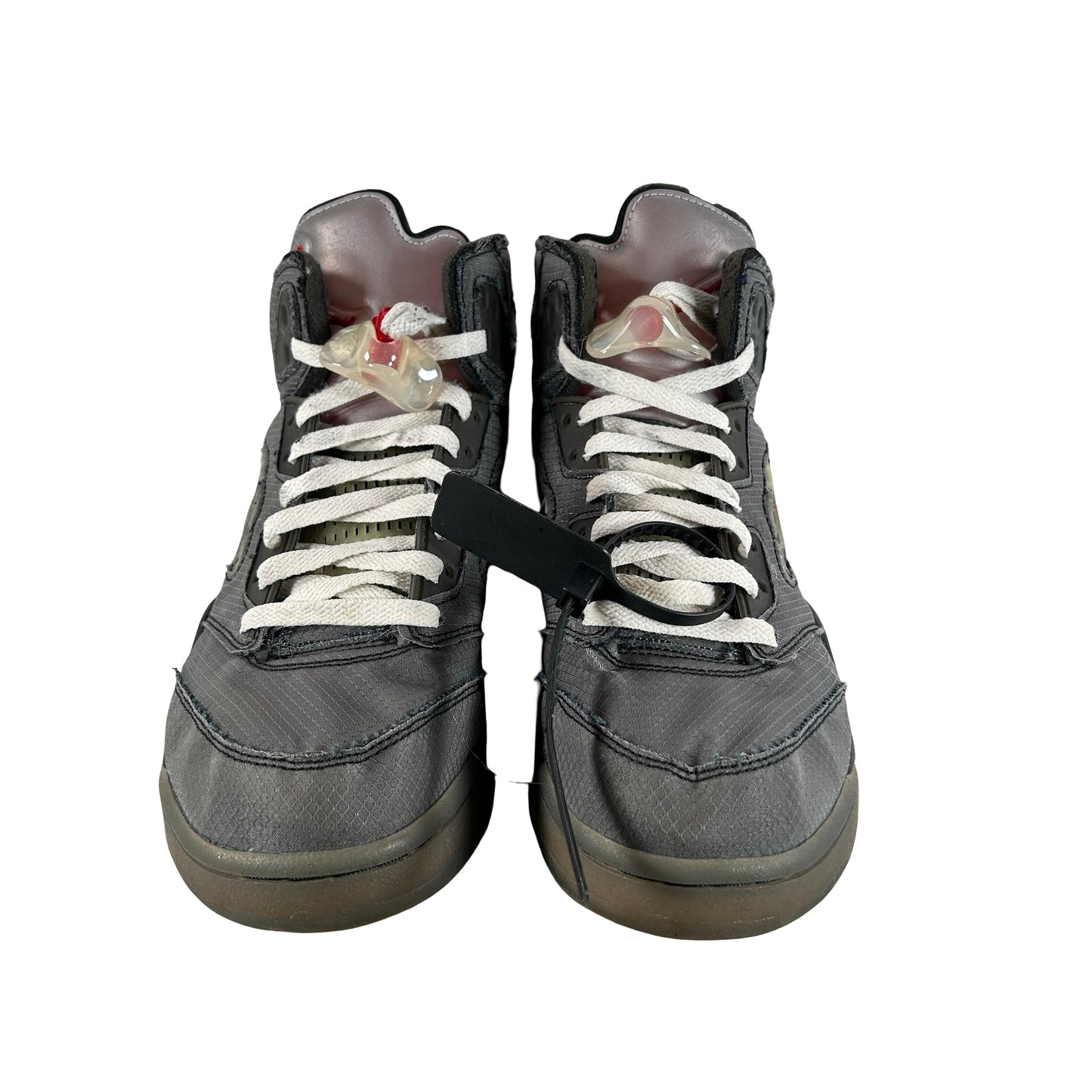 CT8480 001 Jordan 5 Blanco roto Negro