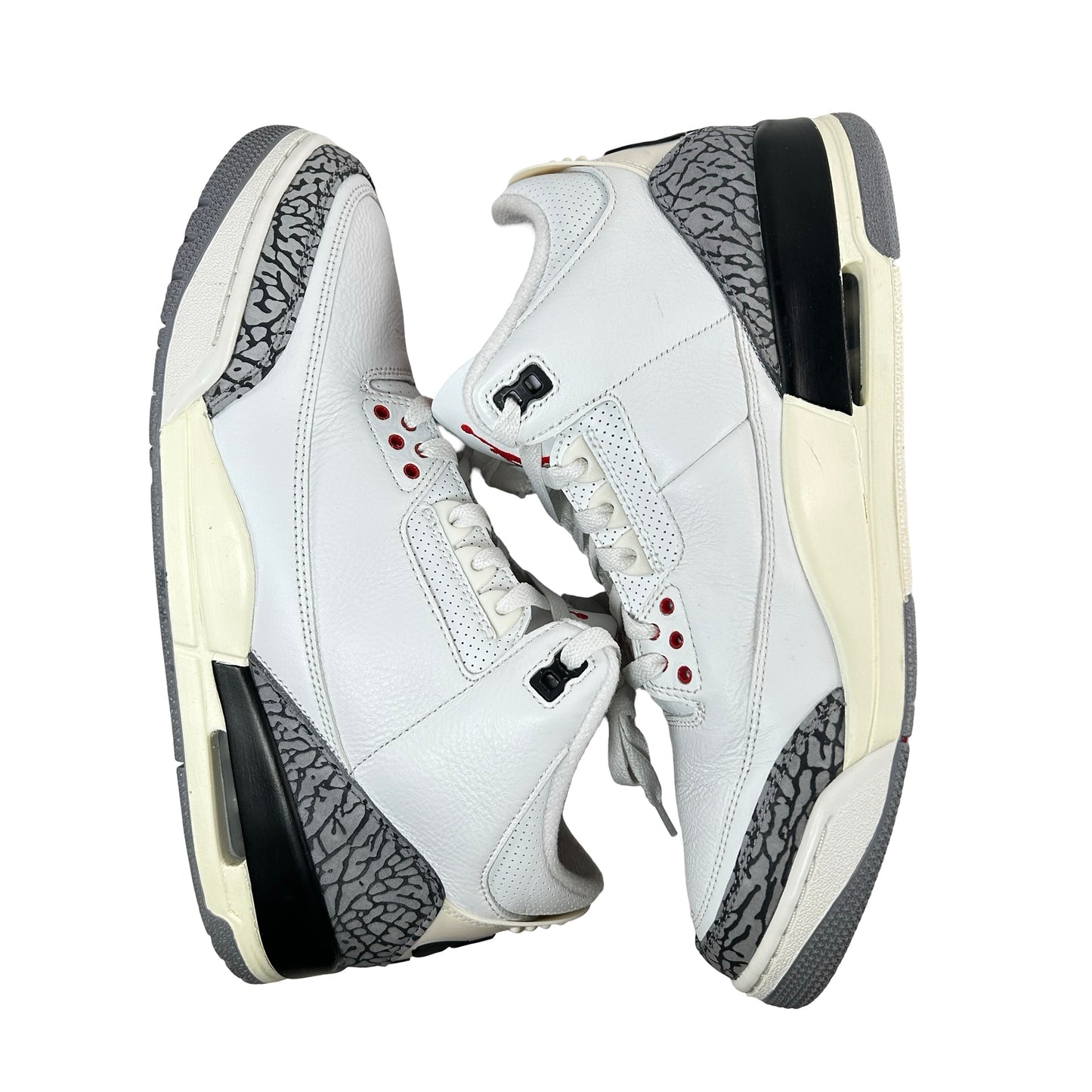 DN3707 100 Jordan 3 Retro White Cement Reimagined [USED] - 11 M (Used16)