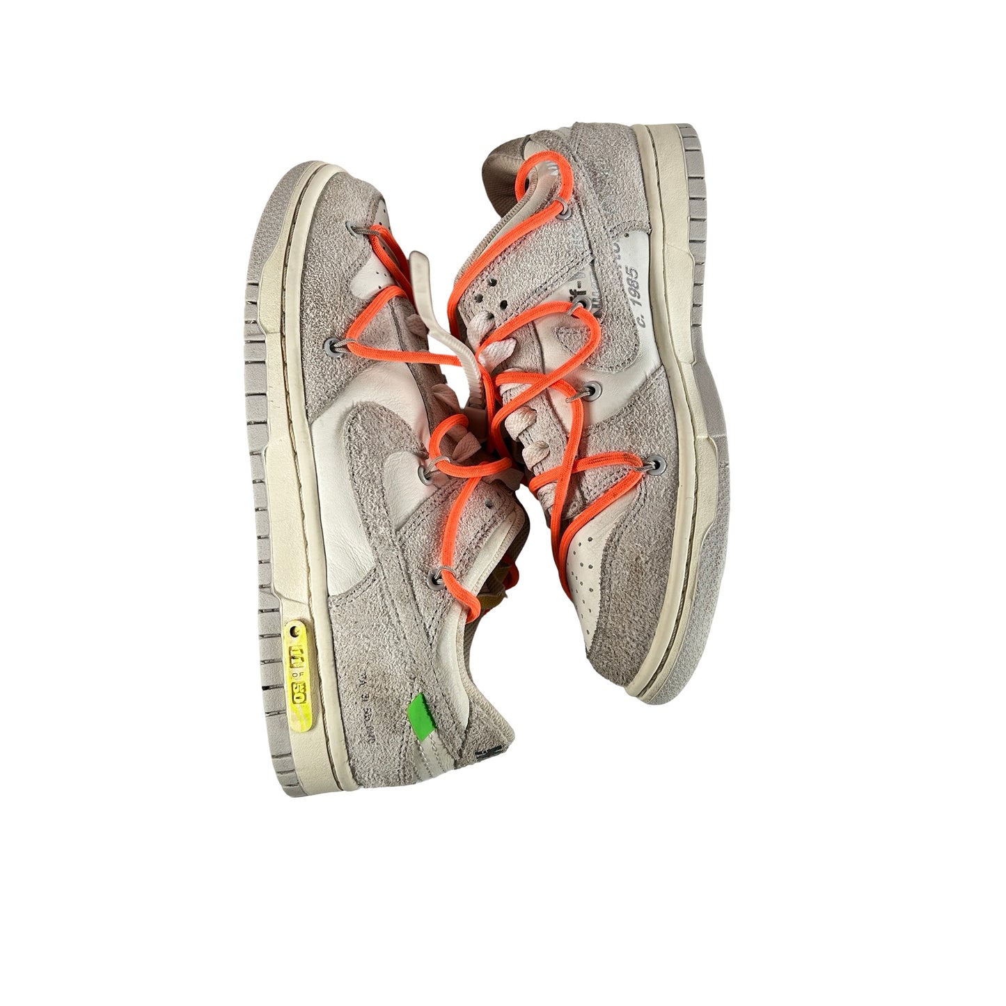 DJ0950 117 Nike Dunk Low Off-White Lot 17 [USED] - 5.5 M (Used) (No Box)