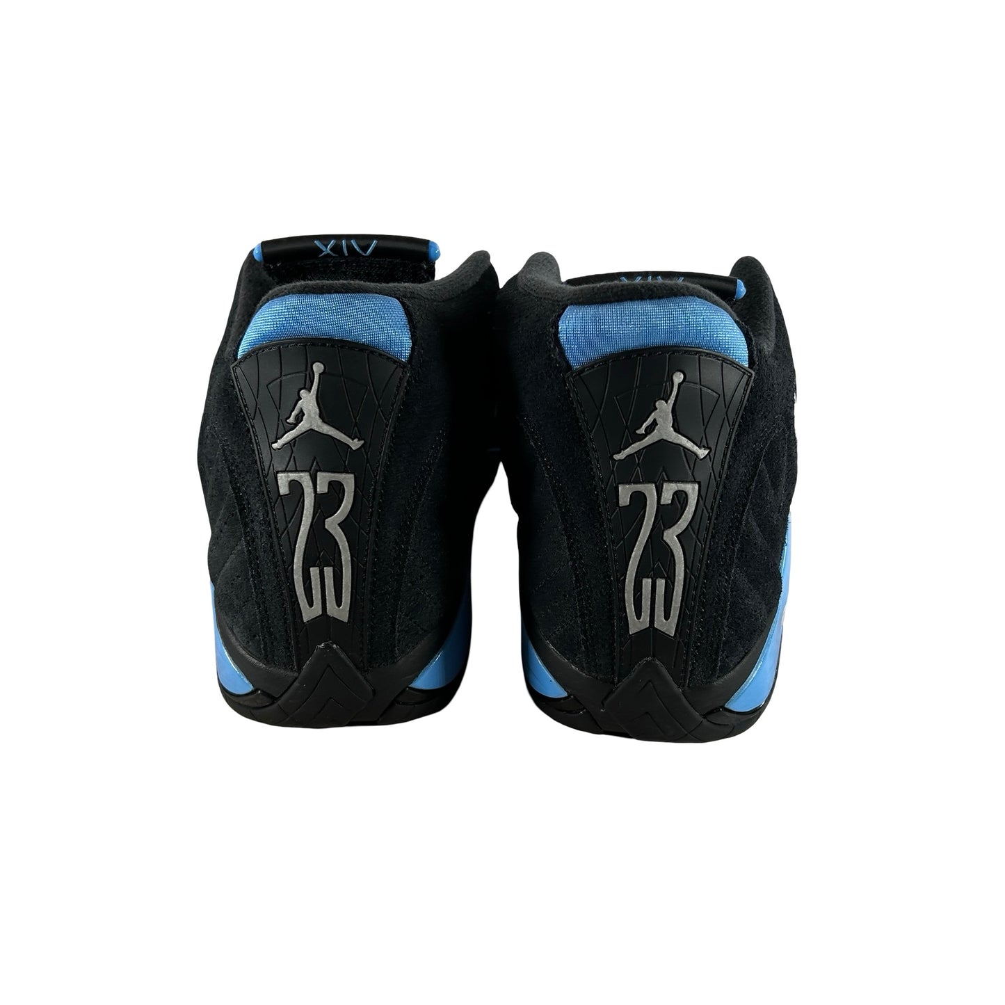487471 007 Jordan 14 Retro Black University Blue (2026) [USED] - 12 M (Used4)