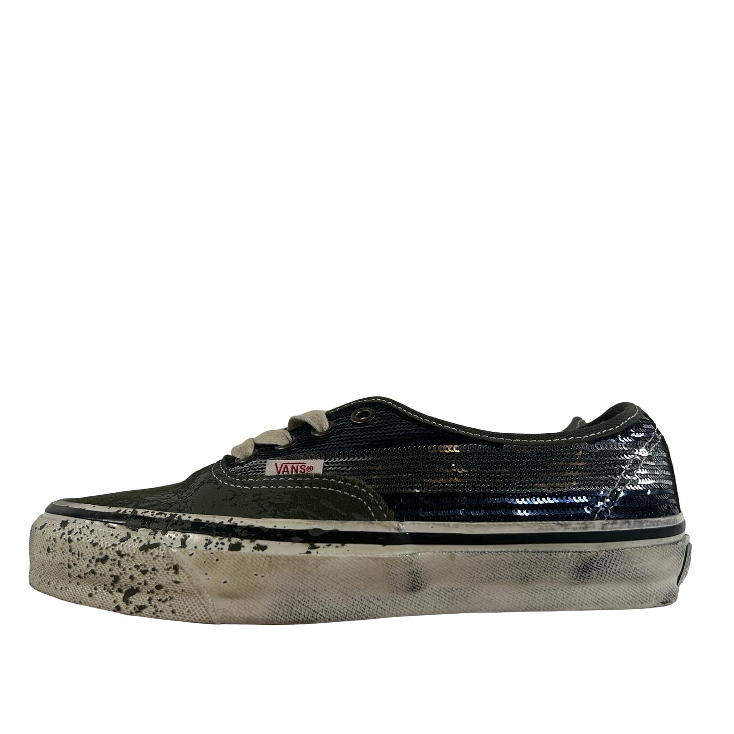 VN000DB824O Vans Premium Authentic La Habana Green Blue [USED] - 5.5 M (Used) (No Box) (Sample)