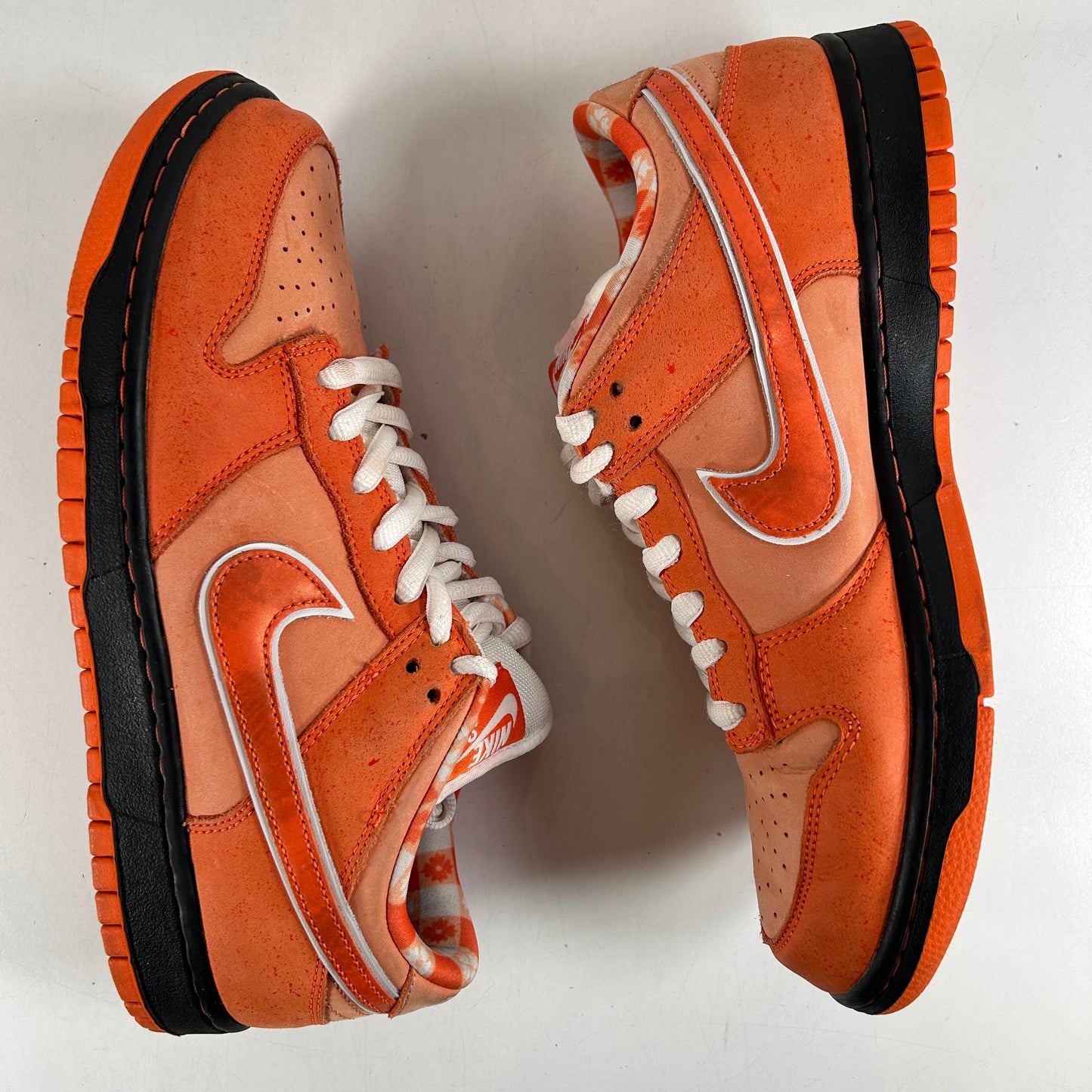 FD8776 800 Nike SB Dunk Low Concepts Orange Lobster [USED] - 9.5 M (Used) (Replace Box)