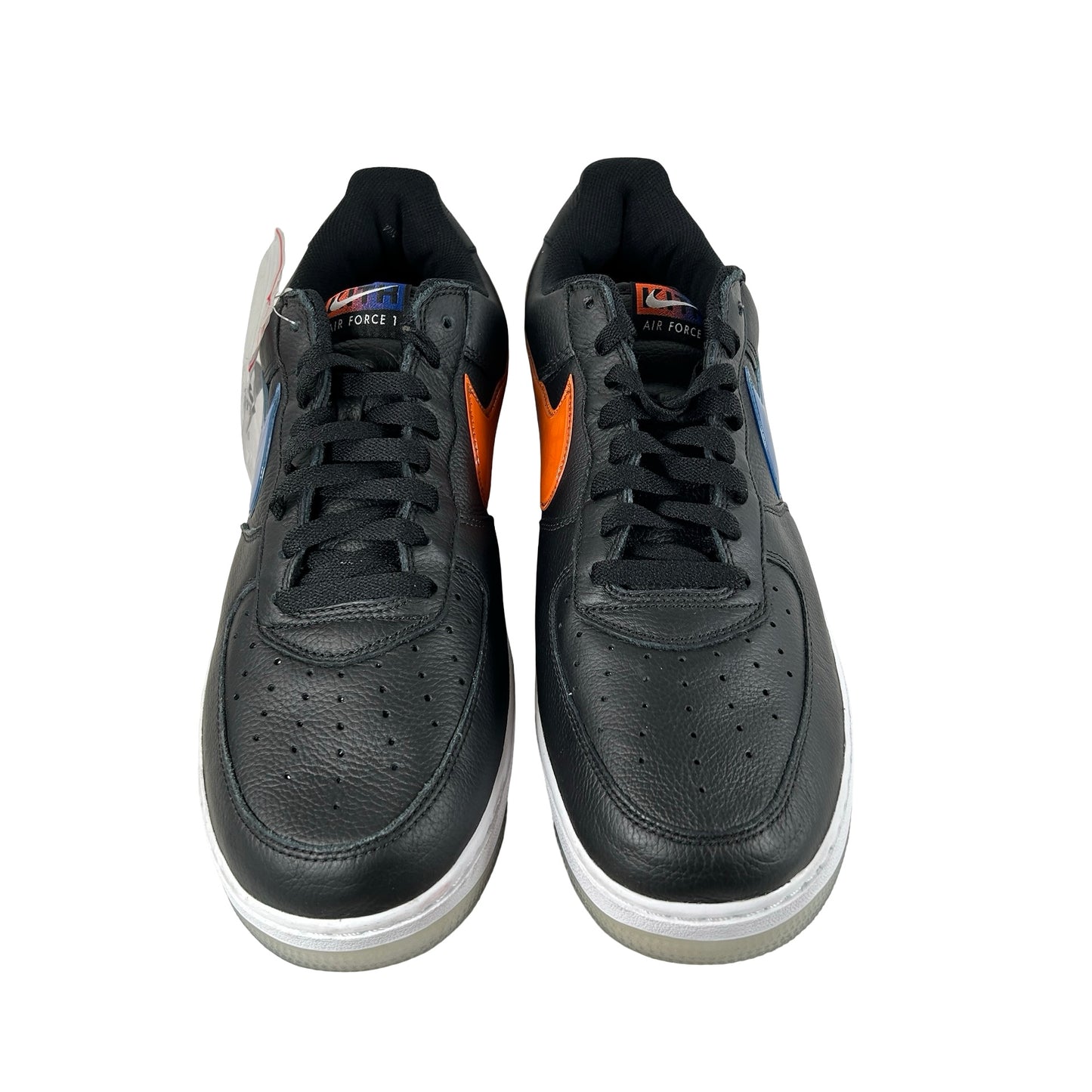 CZ7928 001 Nike Air Force 1 Low Kith Knicks Away Black [CONDITIONAL] - 14 M (Yellowing Soles) (No Box)