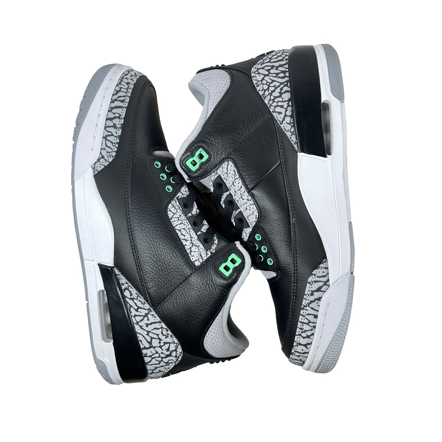 CT8532 031 Jordan 3 Retro Green Glow [USED] - 9 M (Used2)