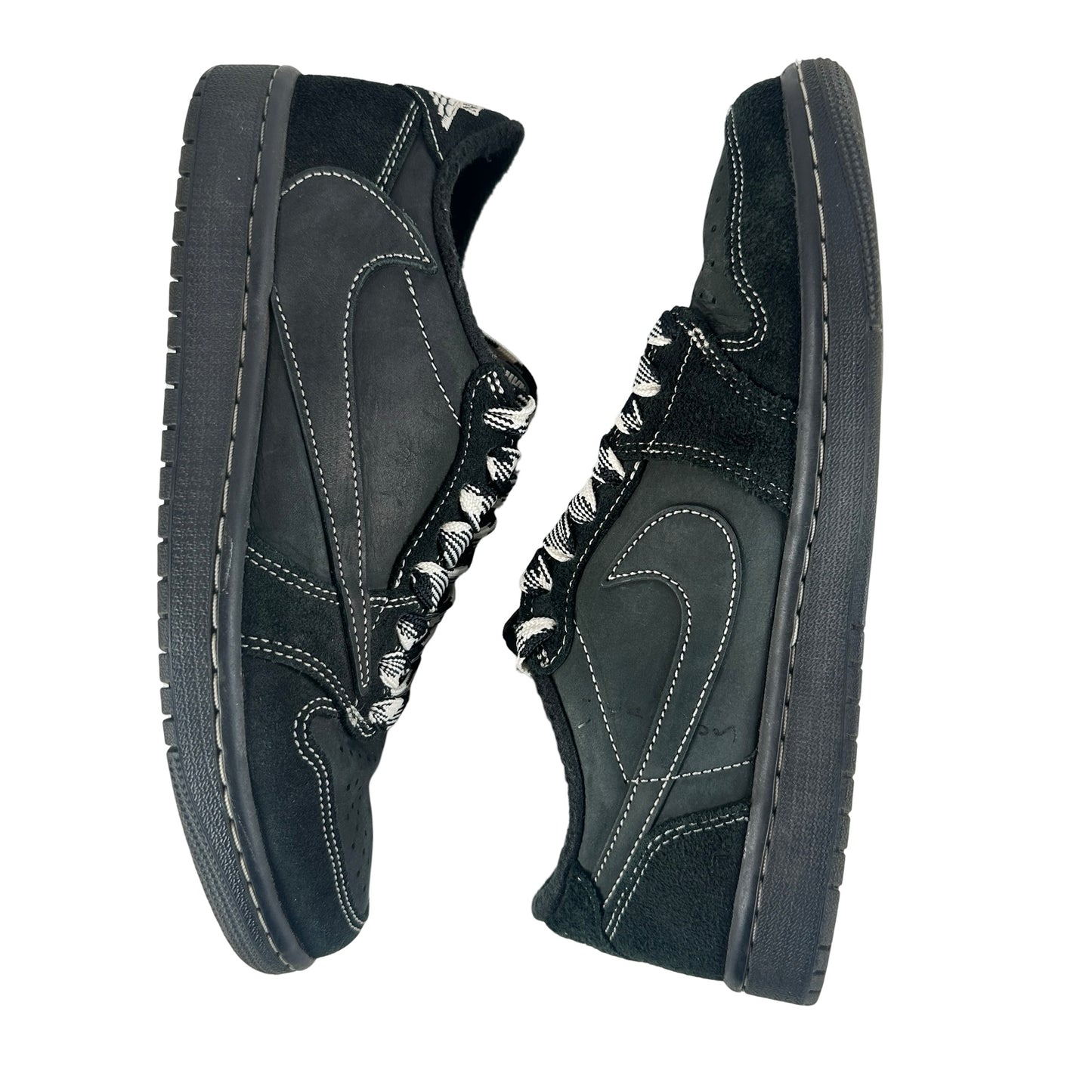 DM7866 001 Jordan 1 Retro Low OG SP Travis Scott Black Phantom [USED] - 7.5 M (Used2)