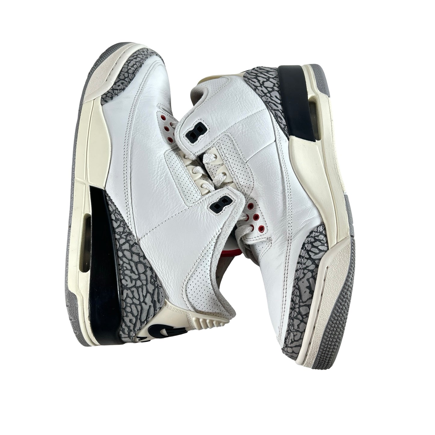 DN3707 100 Jordan 3 Retro White Cement Reimagined [USED] - 9.5 M (Used27)