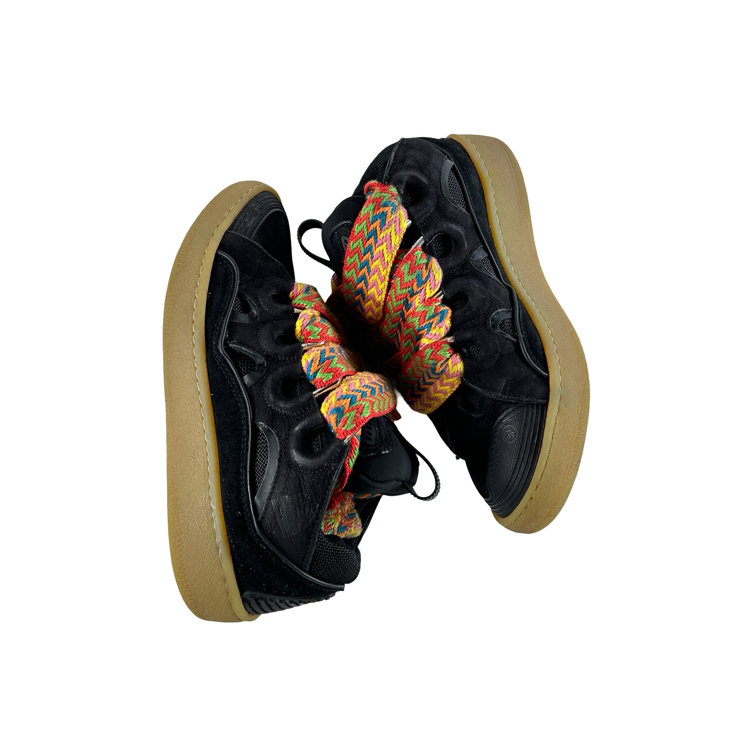 FM SKRK11 DRAG A2010 Lanvin Leather Curb Black [USED] - EU 37 (Used) (Replace Box)