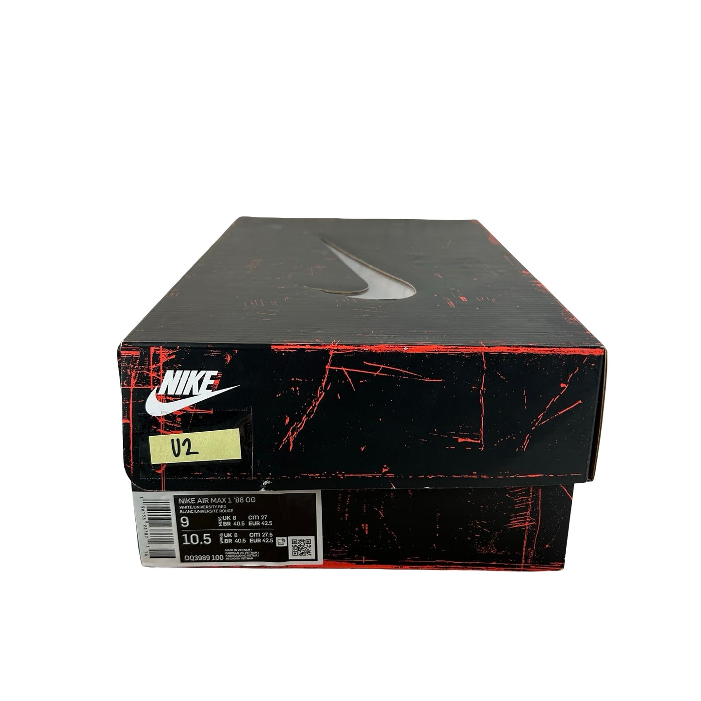 DQ3989 100 Nike Air Max 1 '86 Big Bubble Sport Red [USED] - 9 M (Used2)