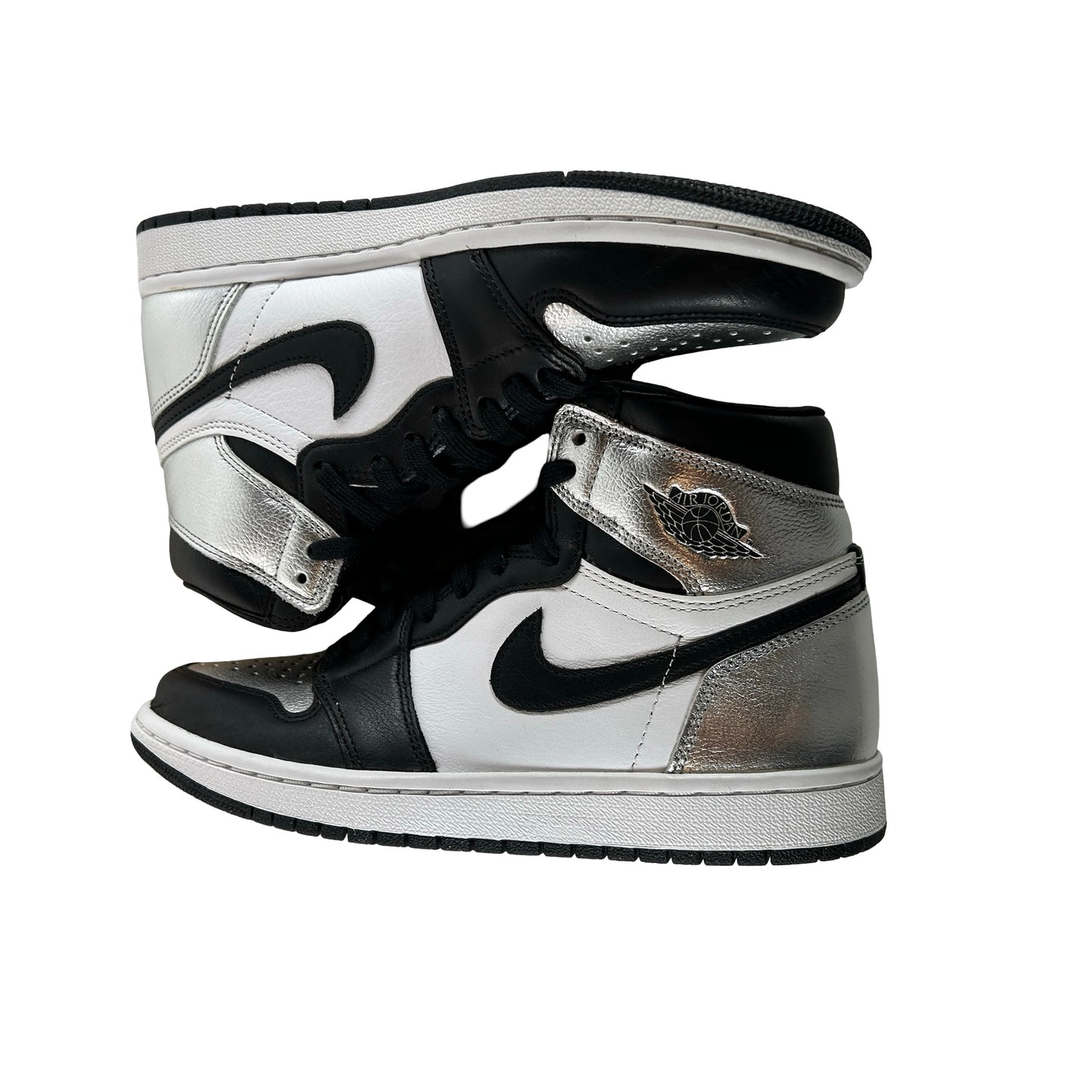 CD0461 001 Jordan 1 Retro High Silver Toe (Women's) [USED] - 7 W (Used2)