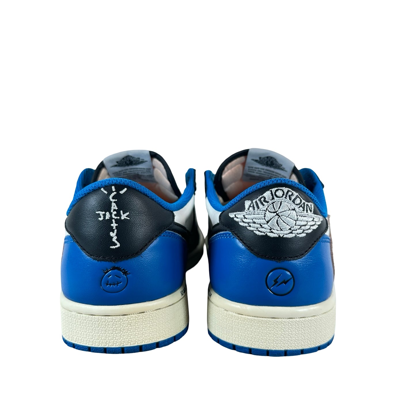 DM7866 140 Jordan 1 Retro Low OG SP Fragment x Travis Scott [USED] - 8 M (Used) (No Box)
