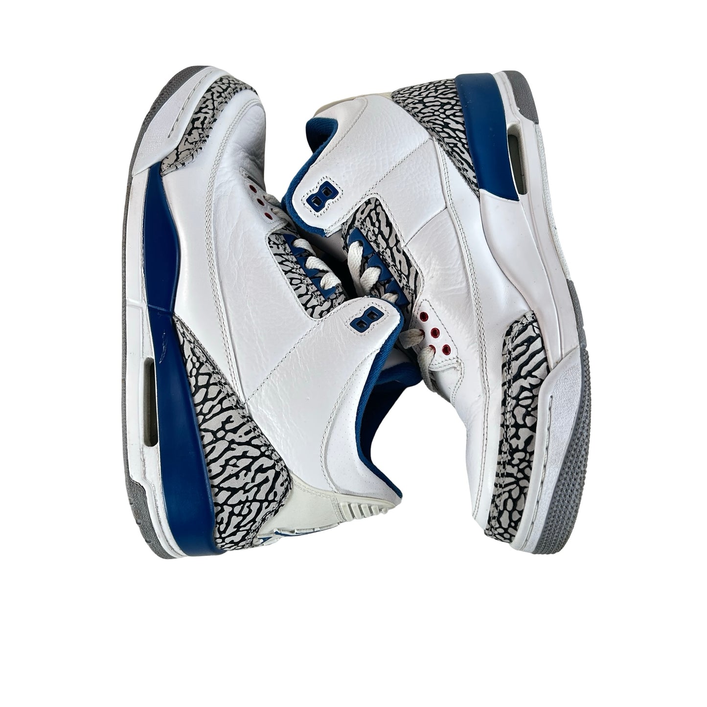 136064 104 Jordan 3 Retro True Blue (2011) [USED] - 11 M (Used) (Replace Box)