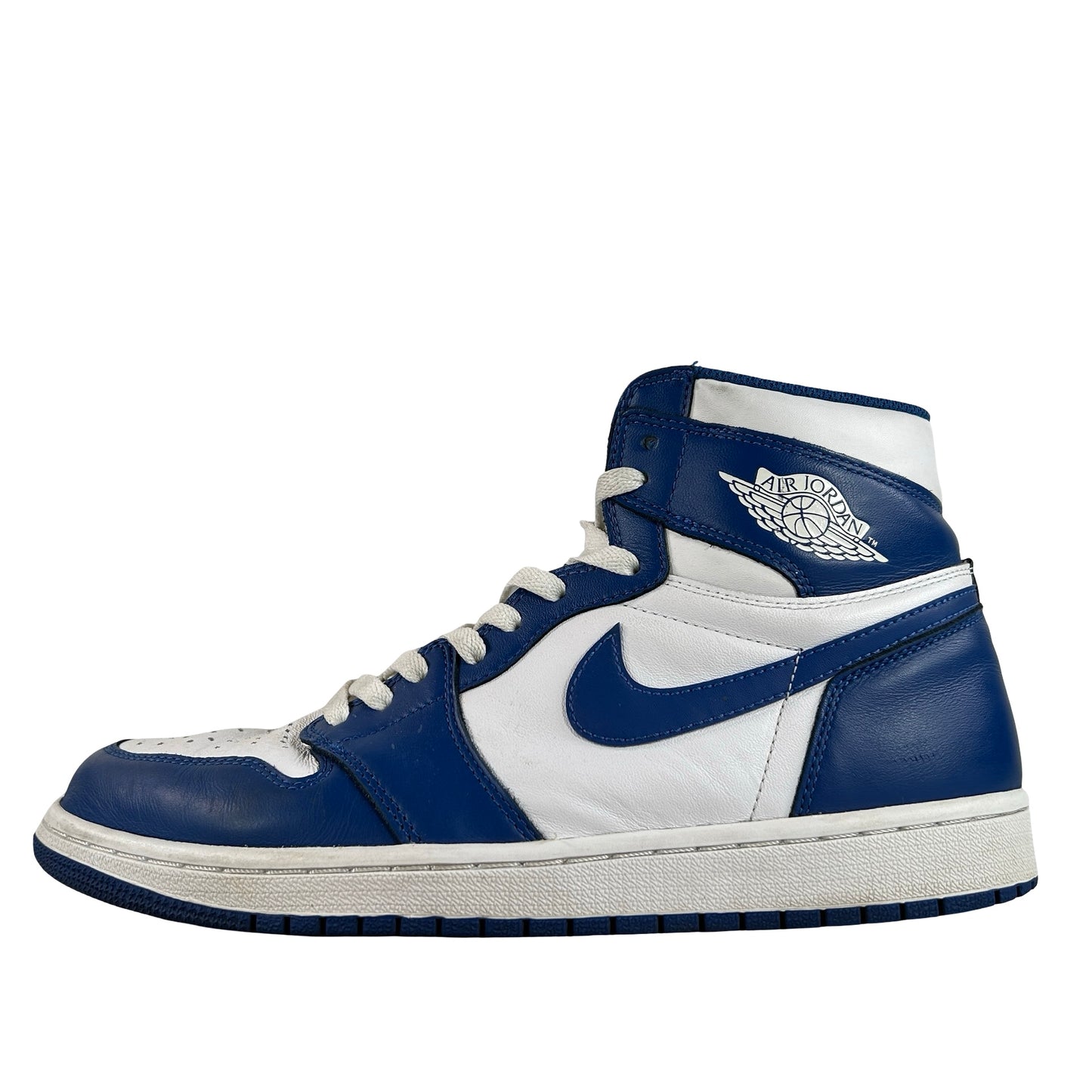 555088 127 Jordan 1 Retro Storm Blue [USED] - 10.5 M (Used4)