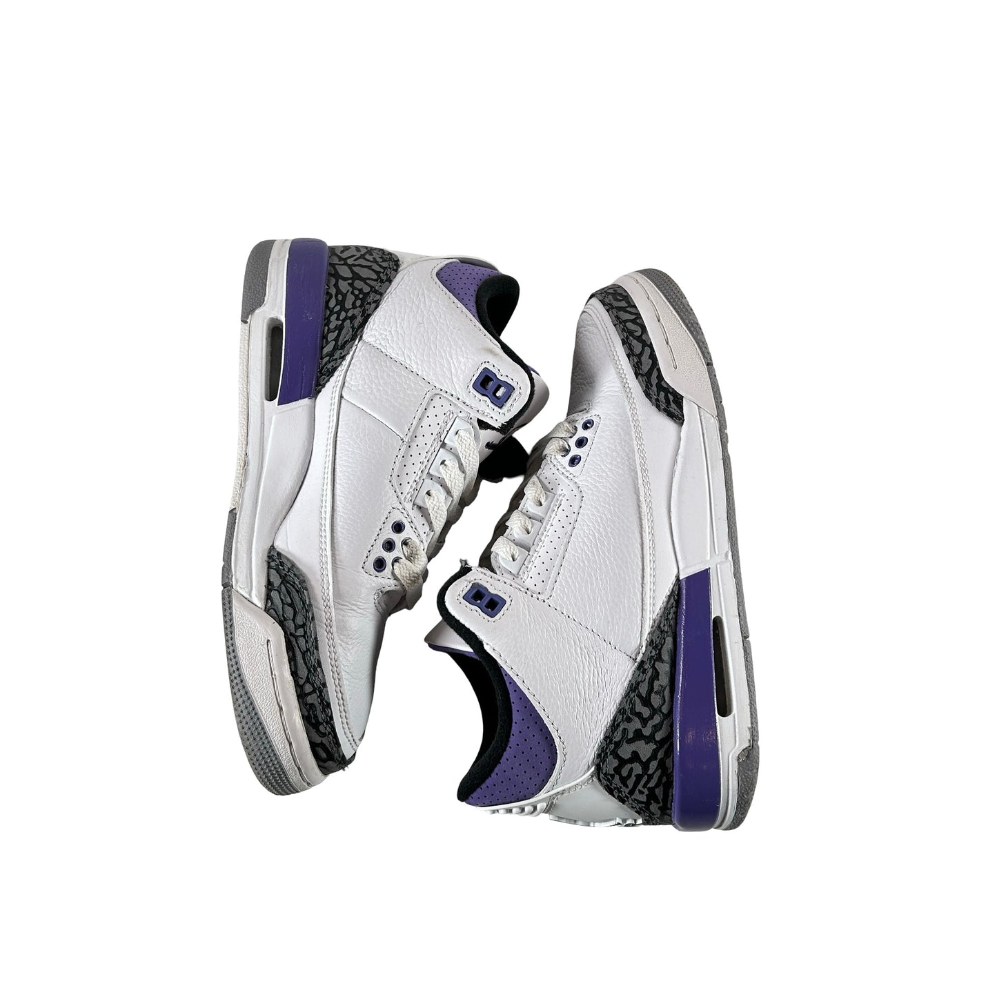 DM0967 105 Jordan 3 Retro Dark Iris (GS) [USED] - 4 Y (Used)
