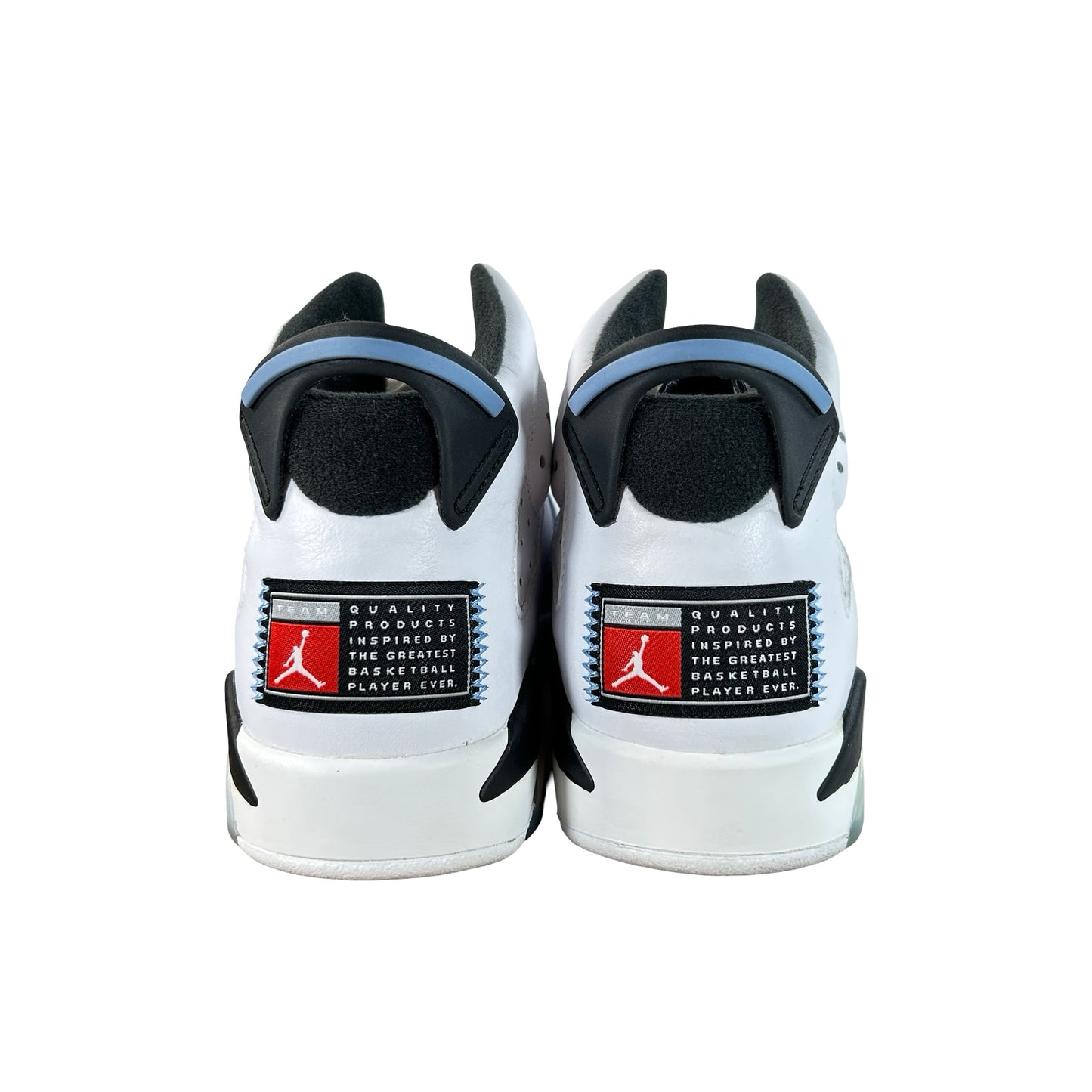 384665 410 Jordan 6 Retro UNC White (GS) [USED] - 7 Y (Used2)
