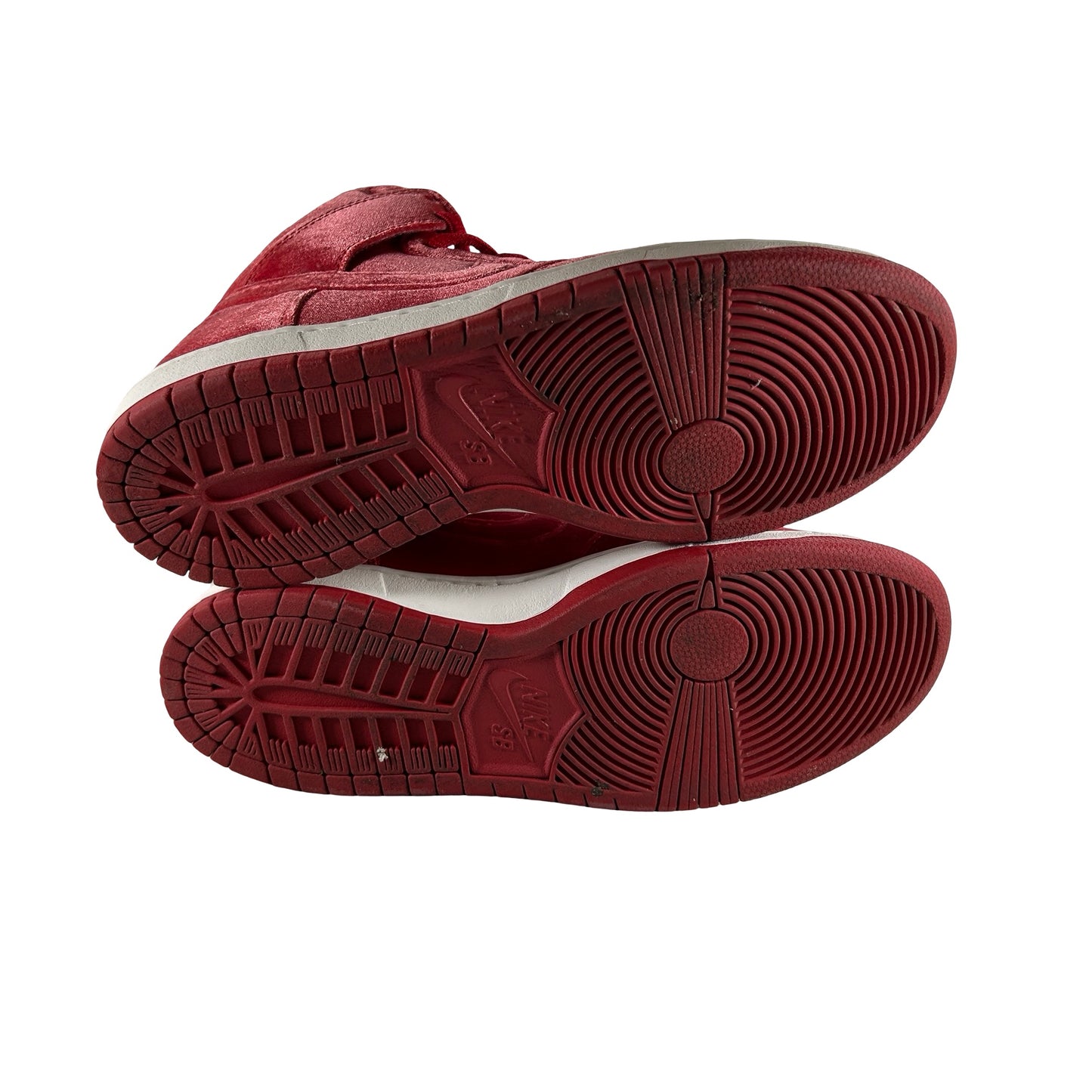 313171 661 Nike SB Dunk High Red Velvet [USED] - 9.5 M (Used) (Replace Box)
