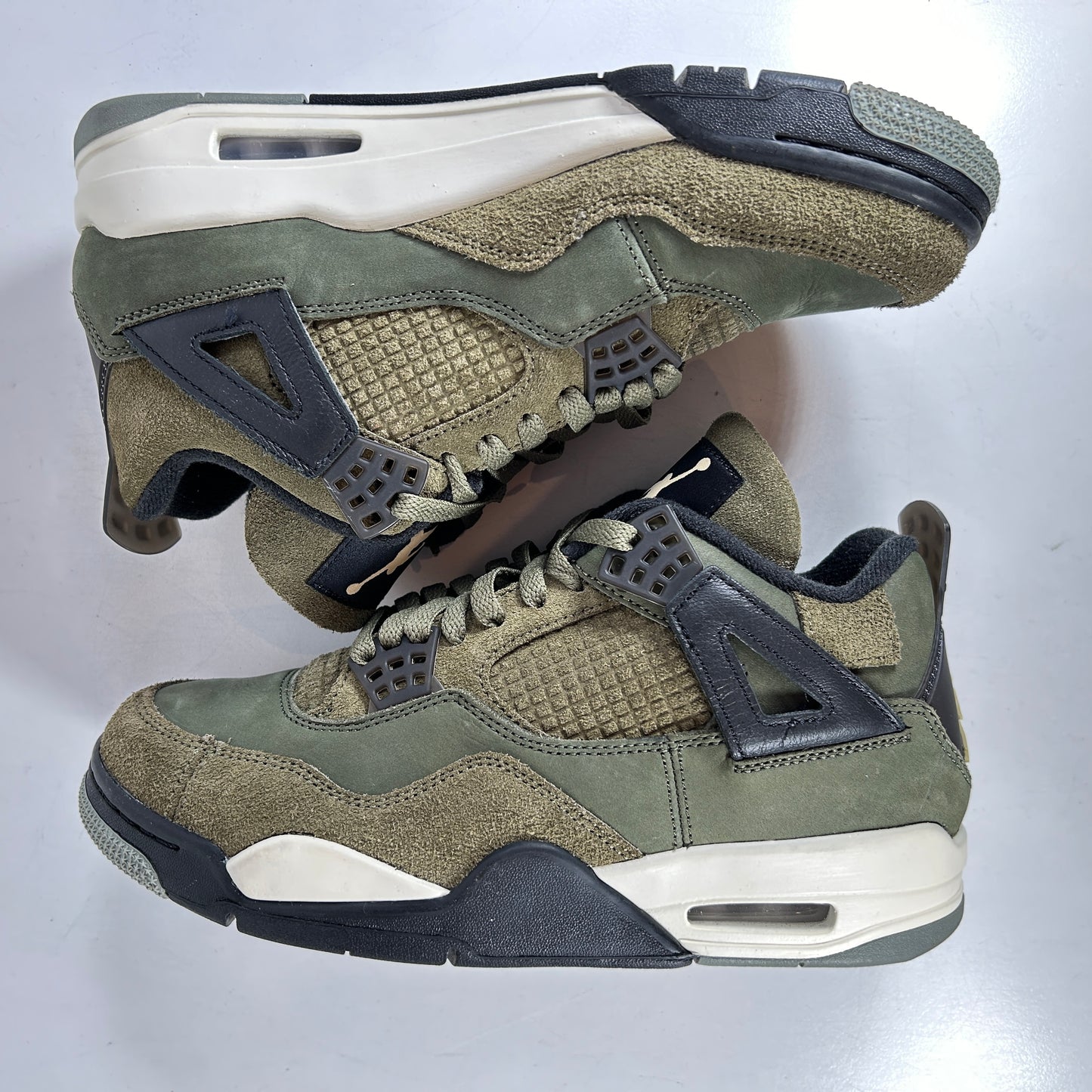 FB9927 200 Air Jordan 4 Craft Medio Oliva