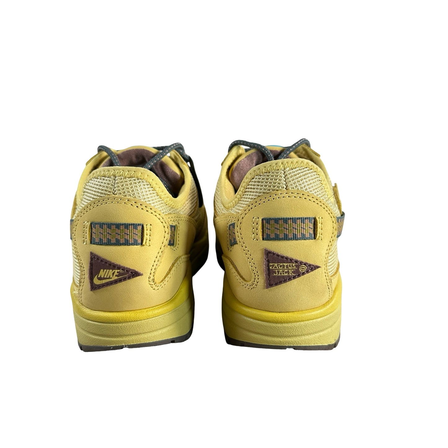 DO9392 700 Nike Air Max 1 Travis Scott Cactus Jack Saturn Gold [USED] - 9.5 M (Used)