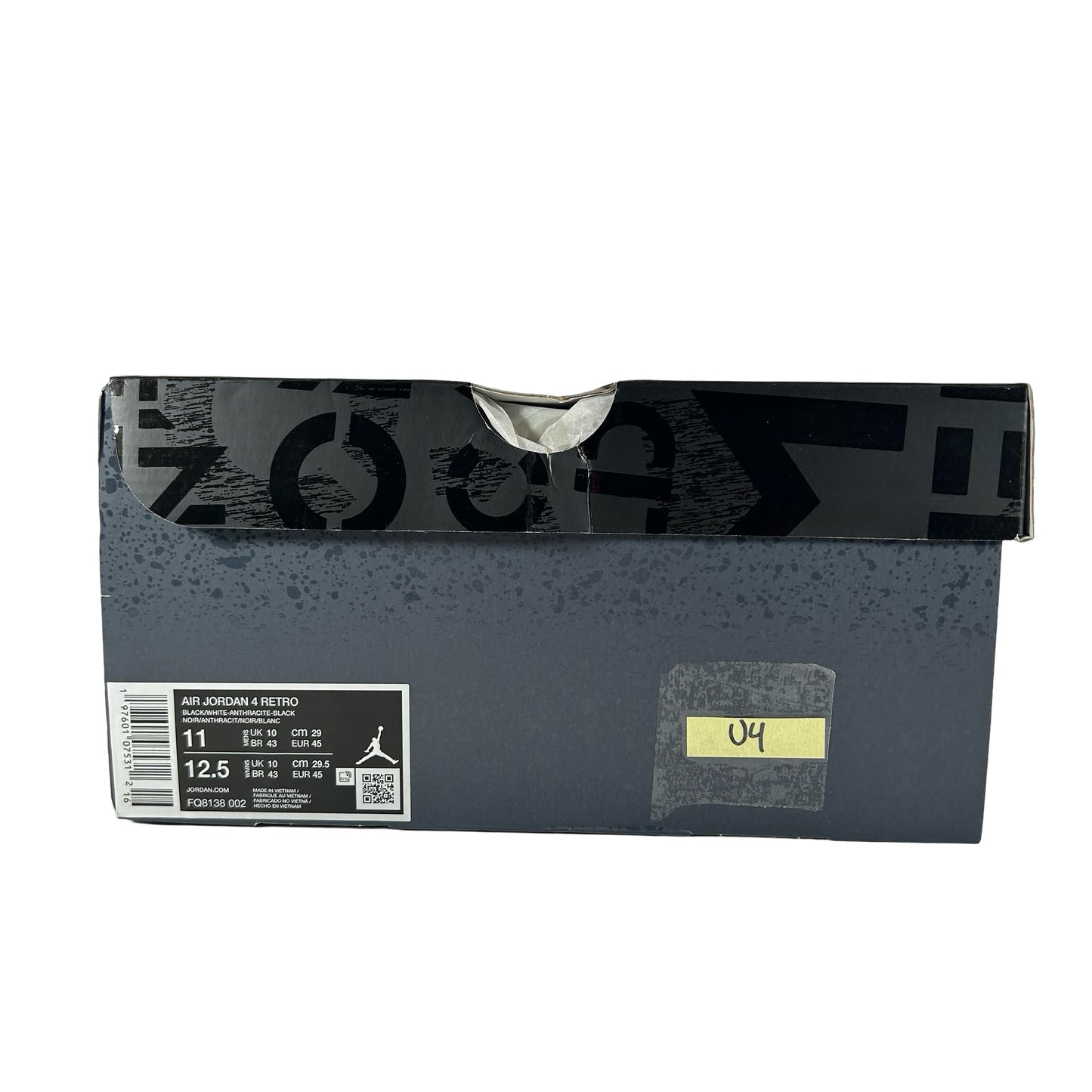 FQ8138 002 Jordan 4 Retro Fear (2024) [USED] - 11 M (Used4)